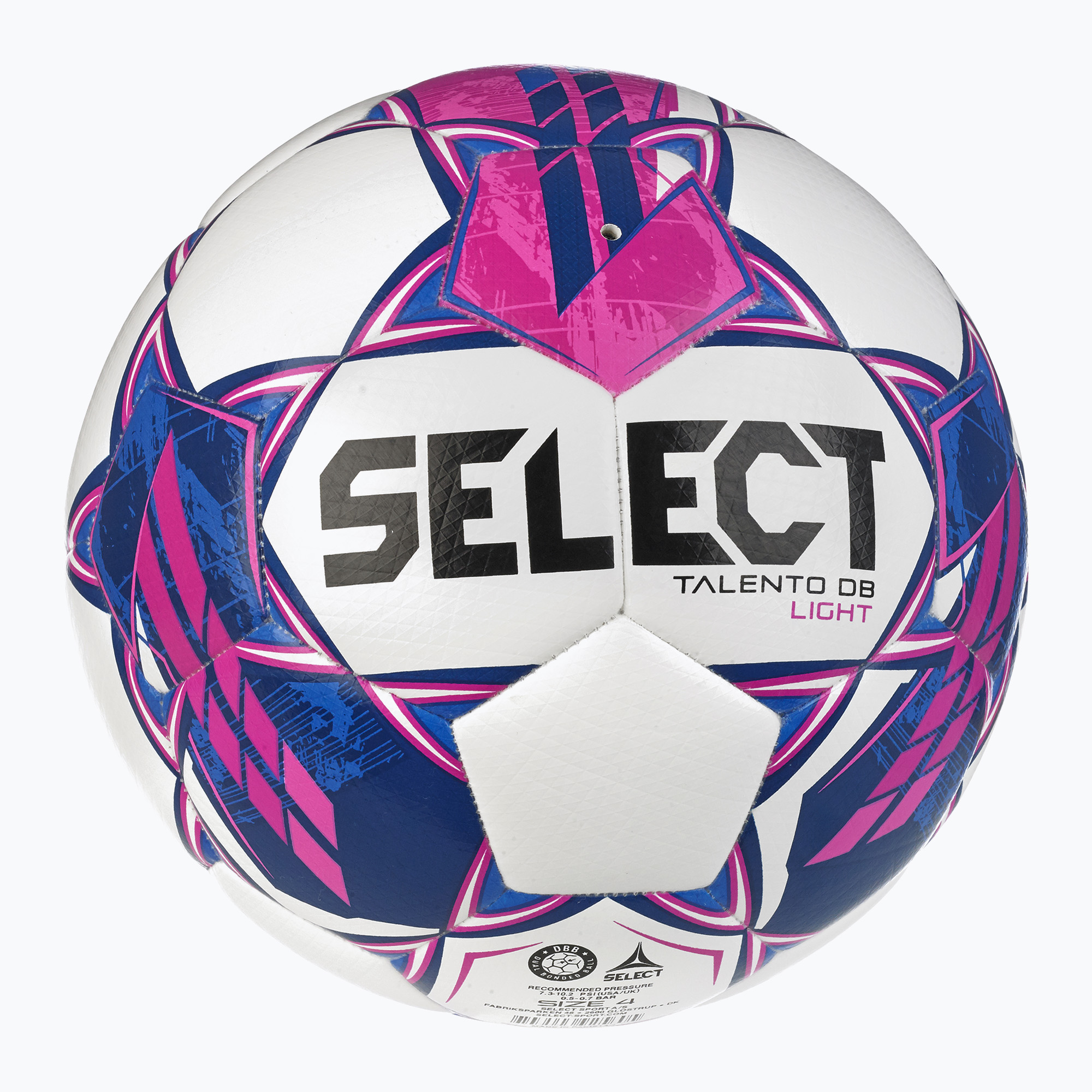 SELECT Talento DB v23 white/pink размер 3 футбол