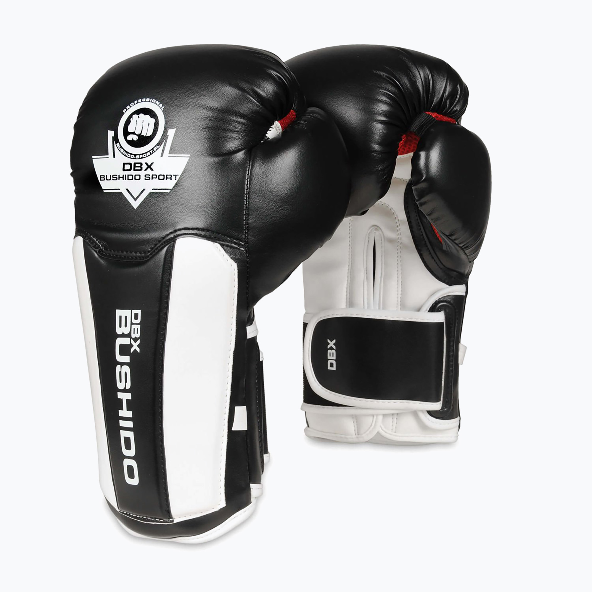 BDX BUSHIDO B-3W черни/бели боксови ръкавици