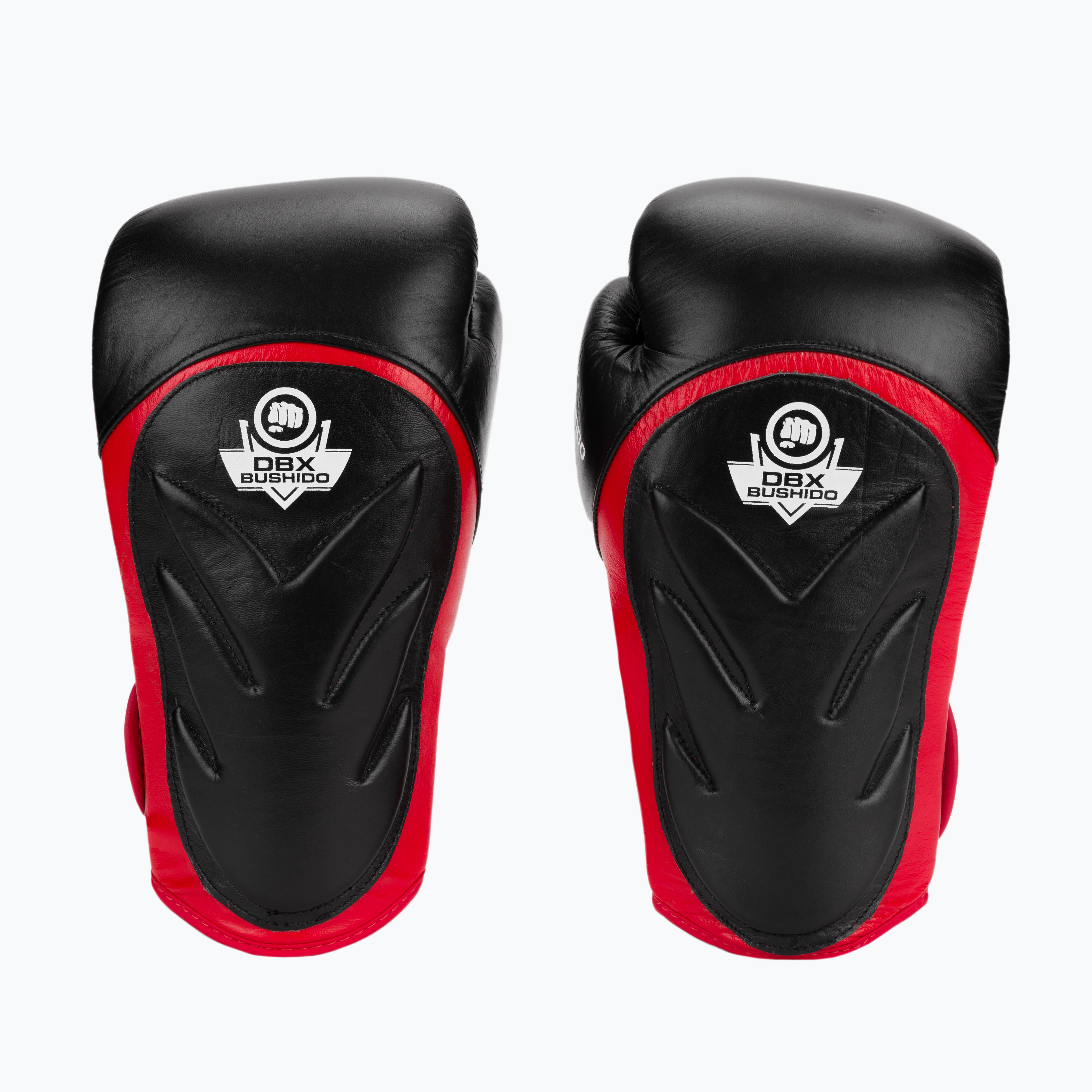 Боксови ръкавици Bushido със система за защита на китката черни Bb4-12oz