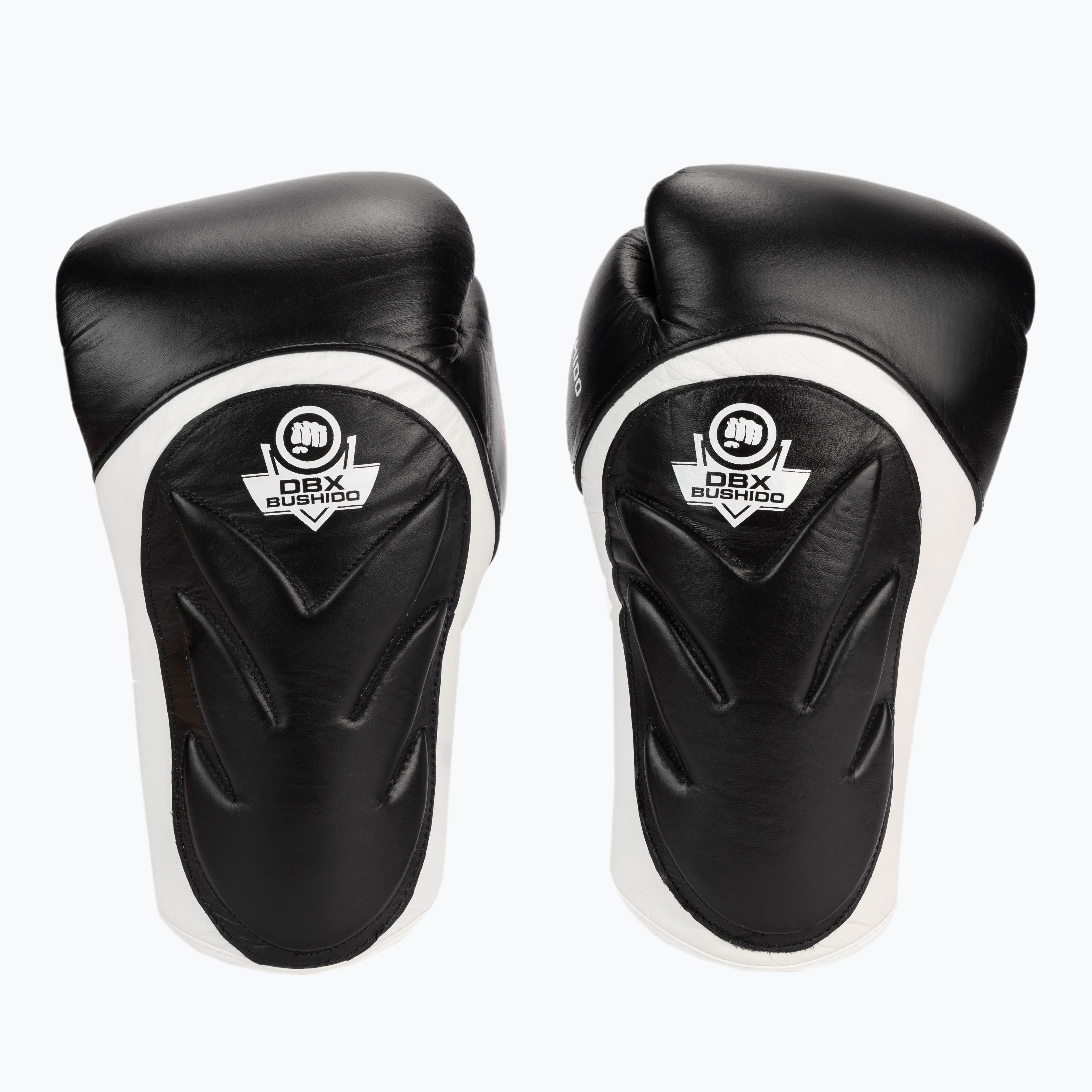Боксови ръкавици Bushido със система за защита на китката черни Bb4-12oz