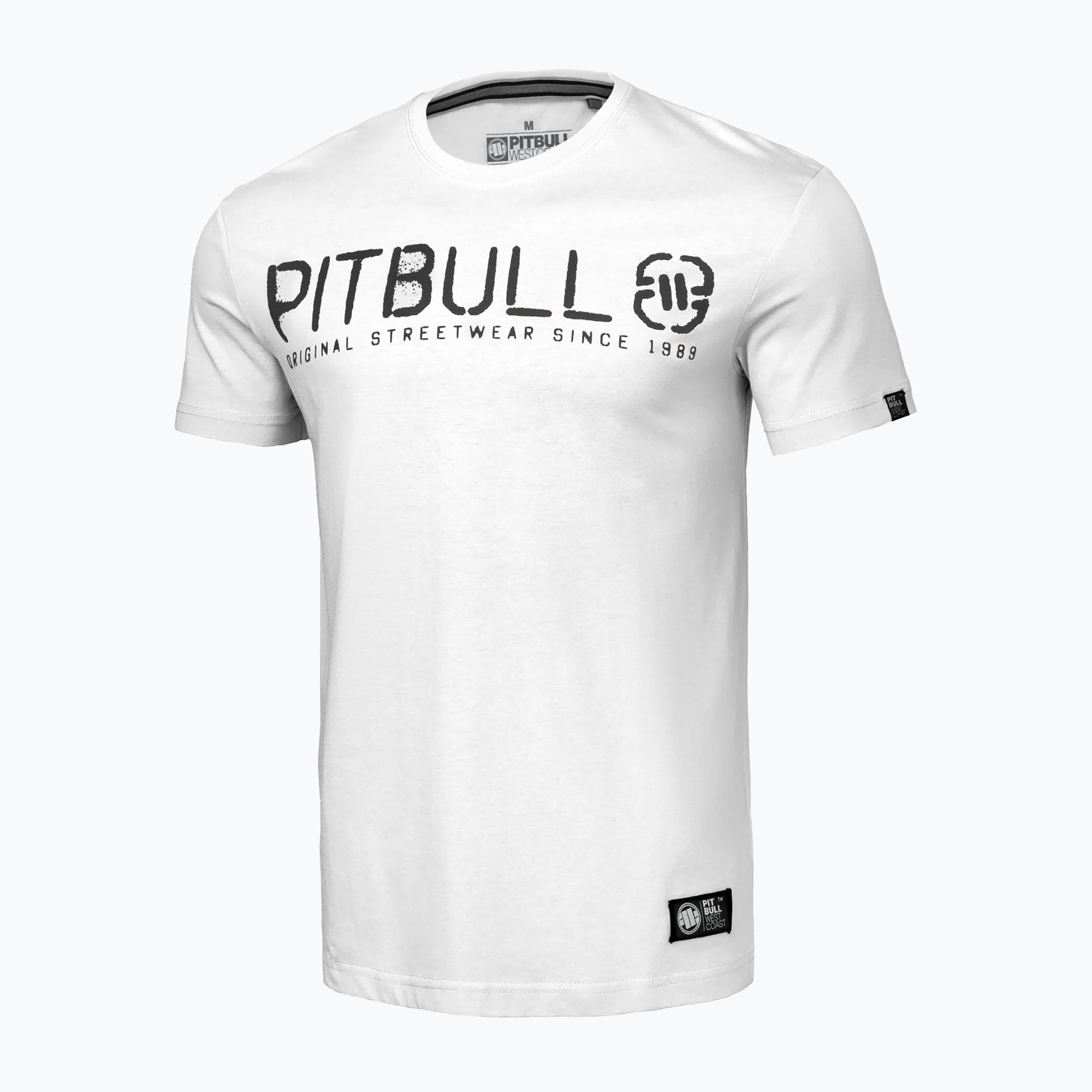 Pitbull West Coast Origin бяла мъжка тениска