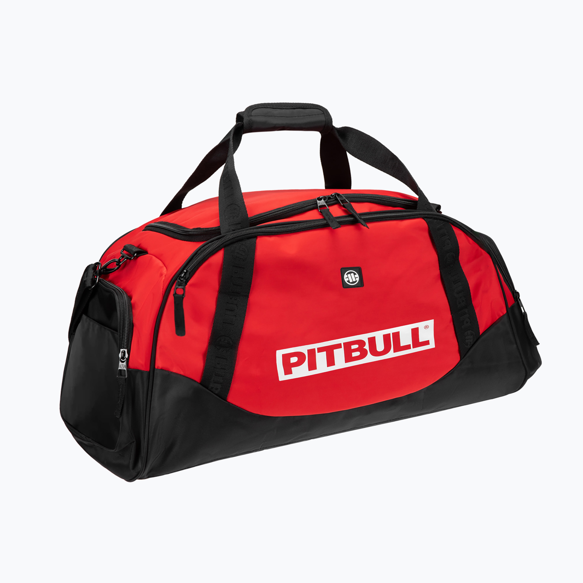 Тренировъчна чанта Pitbull West Coast Sports червена/черна