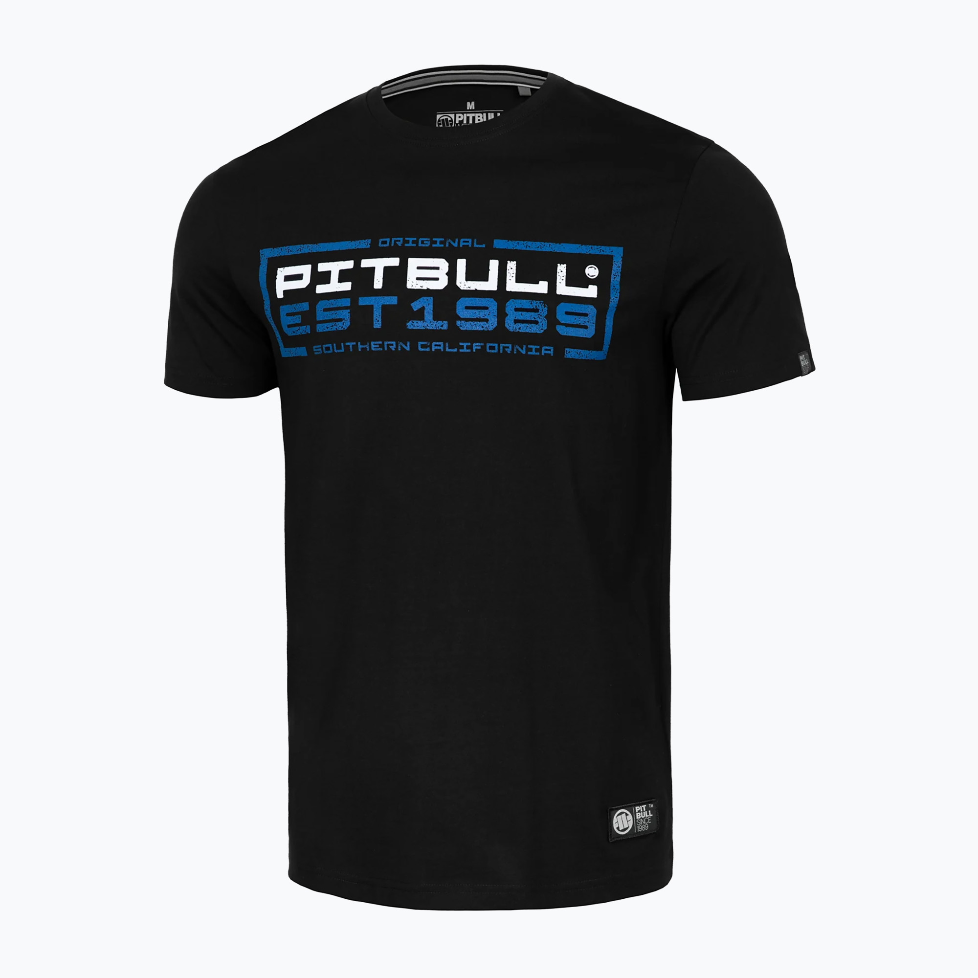 Pitbull West Coast мъжка тениска в синьо черно