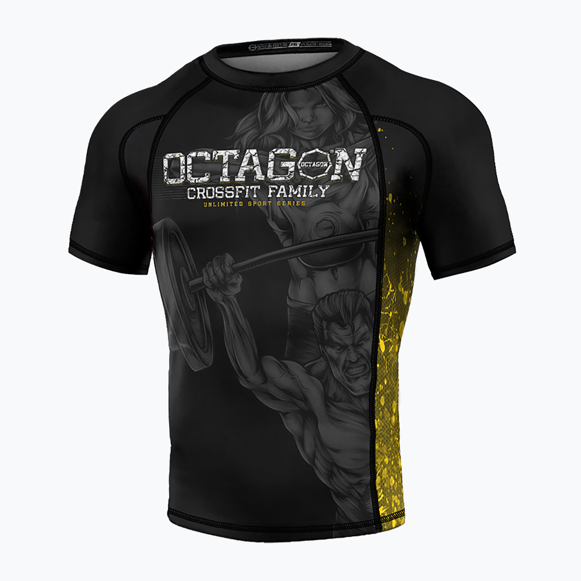 Octagon Crossfit Family Premium черен мъжки суитчър