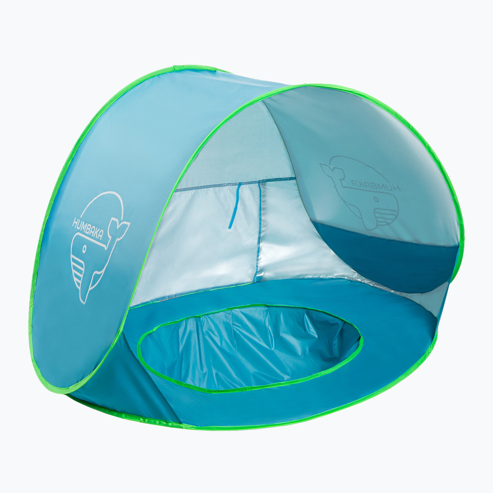 Плажна палатка с басейн HUMBAKA BTK01 синя
