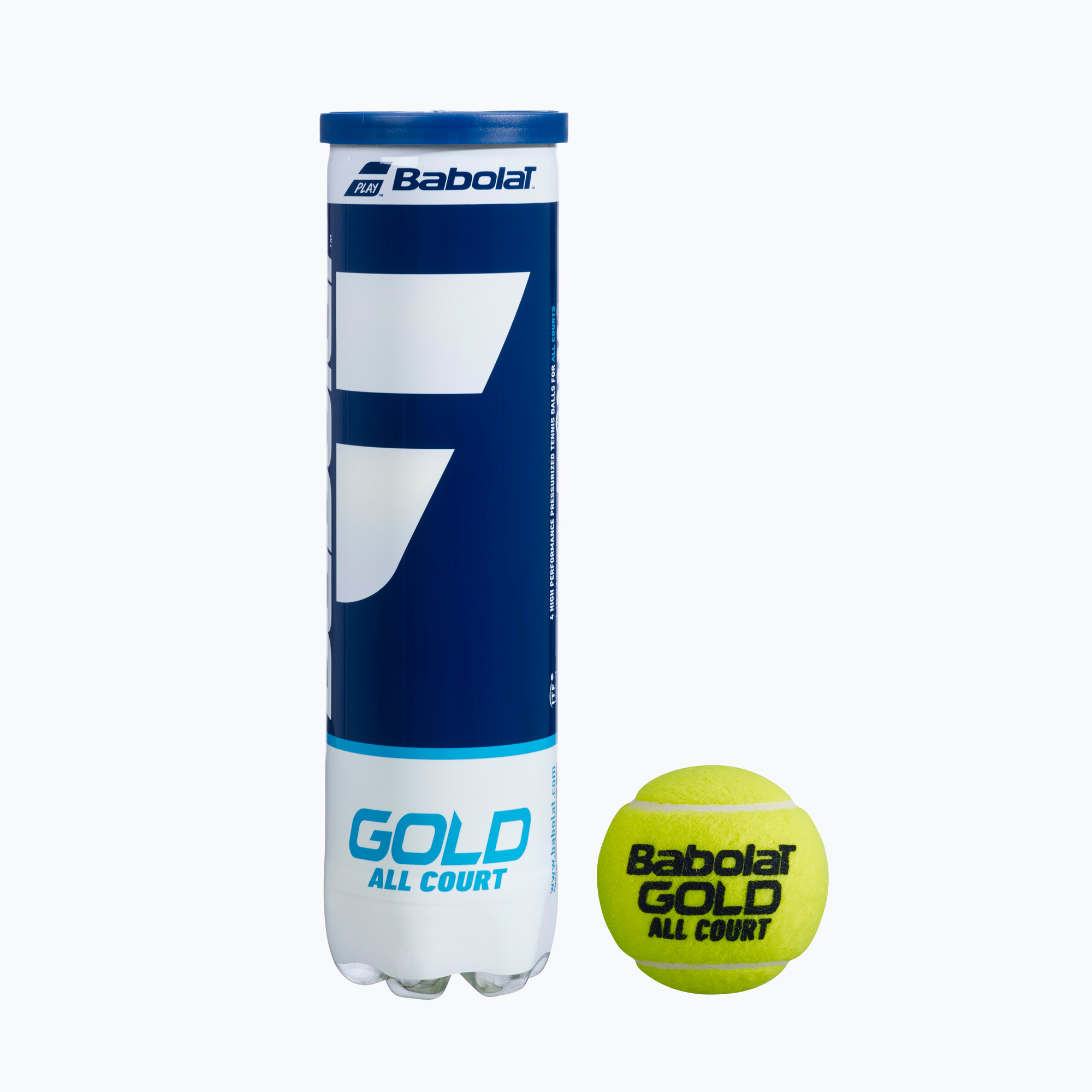 Топки за тенис BABOLAT GOLD ALL COURT 18x4 зелени 502085