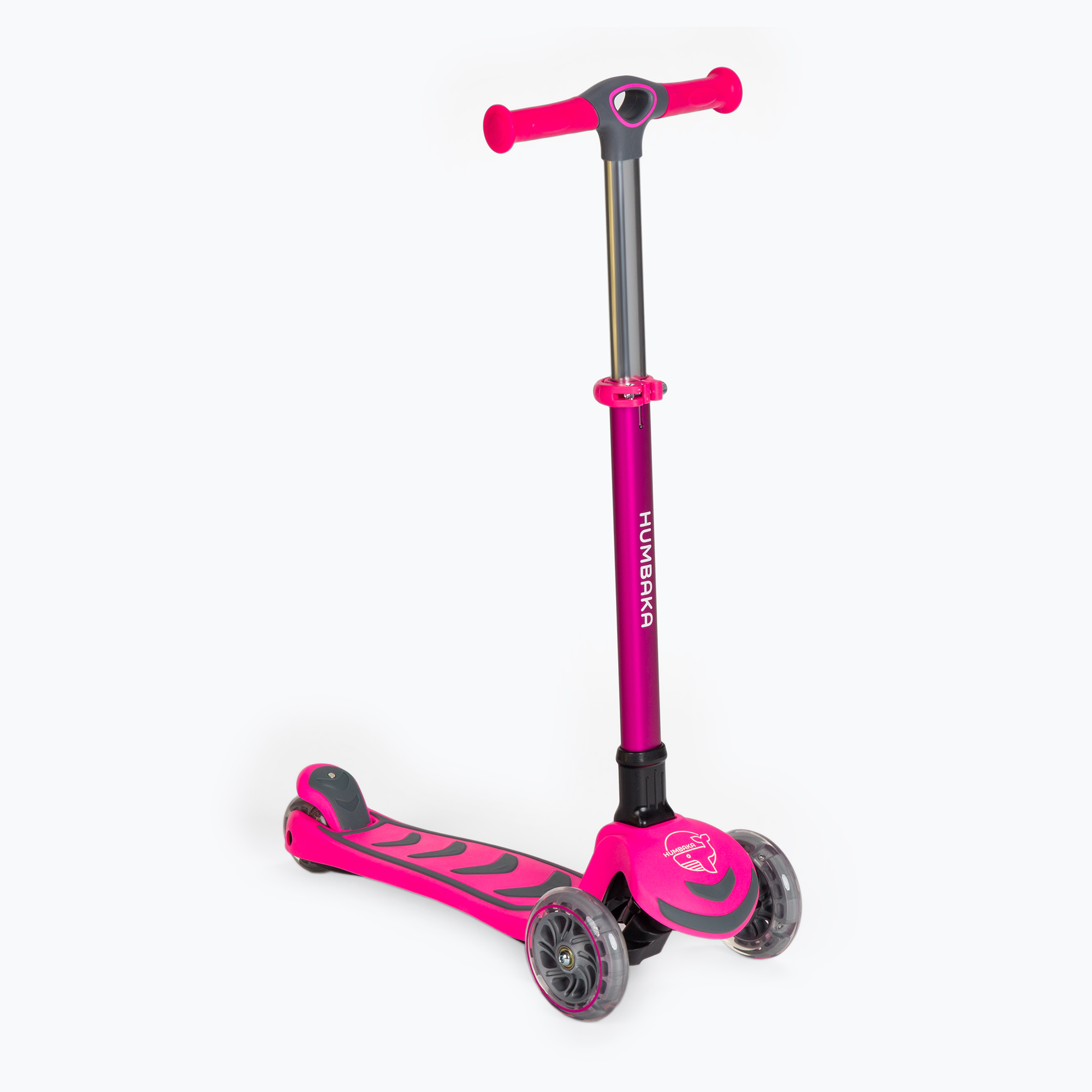 Детски триколесен скутер HUMBAKA Mini T розов HBK-S6T