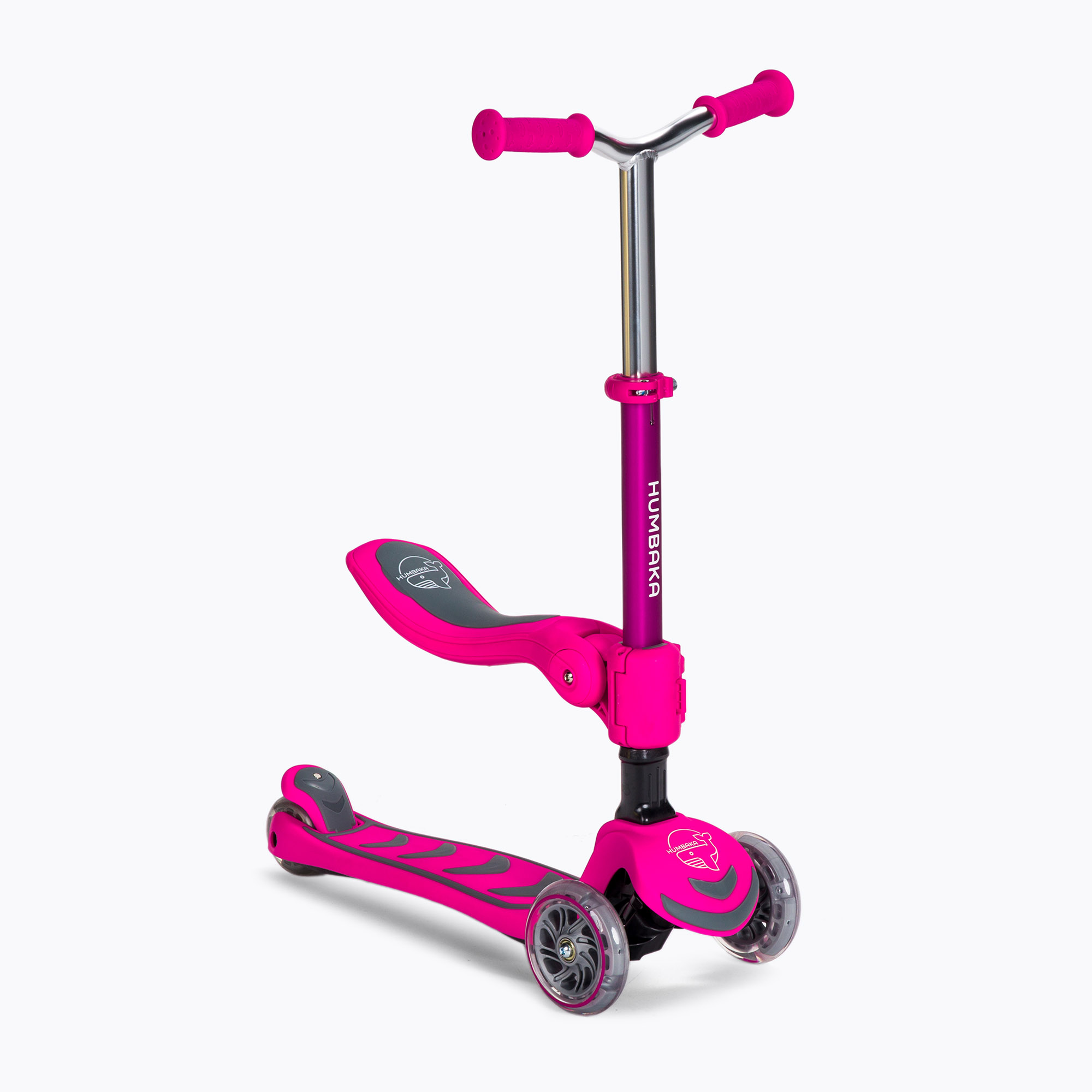 Детски триколесен скутер HUMBAKA Mini Y розов HBK-S6Y