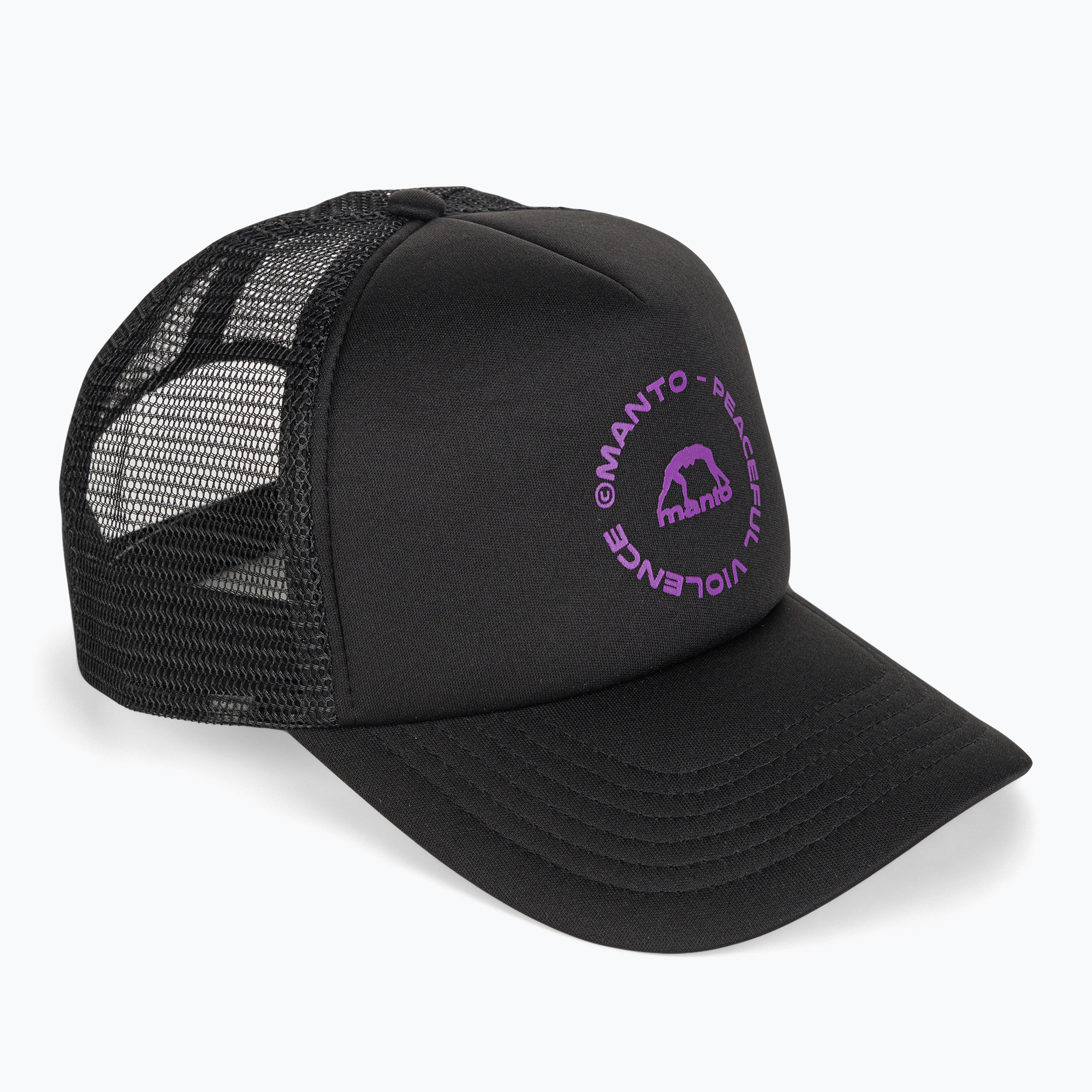 MANTO Mission черна бейзболна шапка