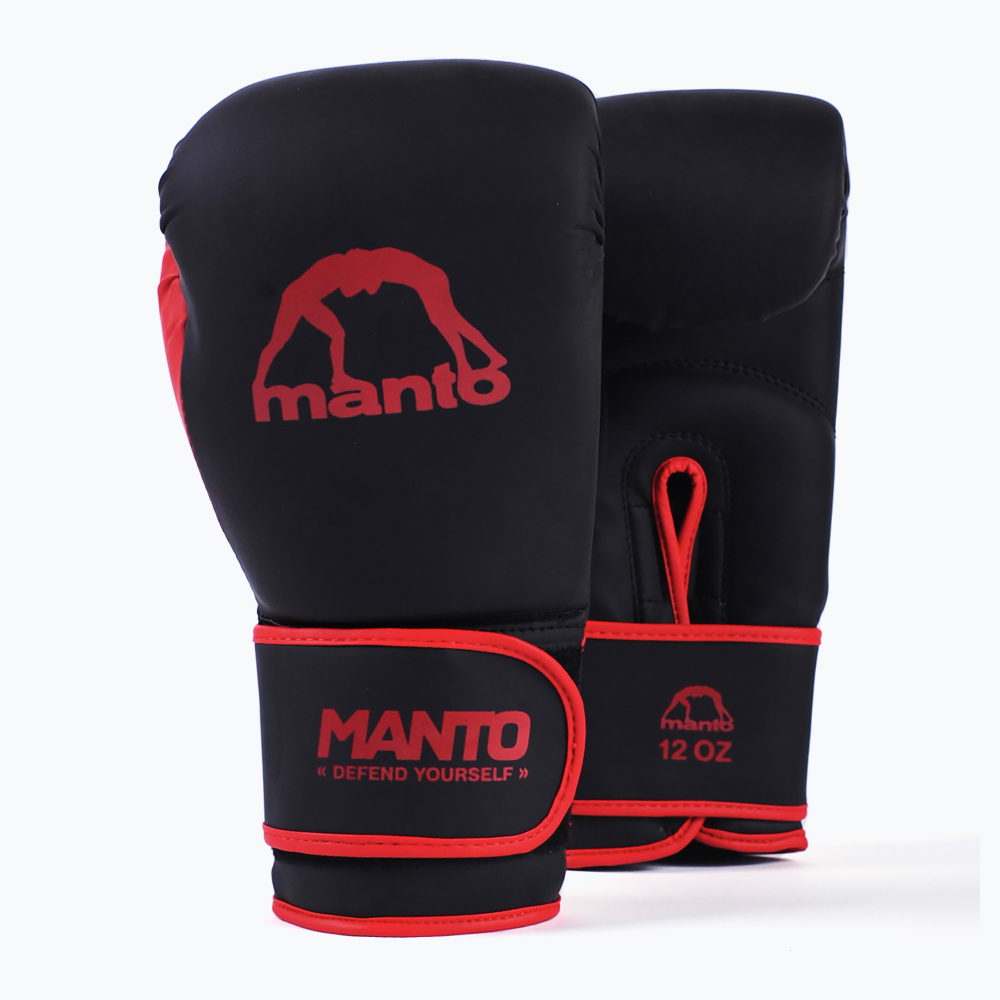MANTO Основни черни боксови ръкавици