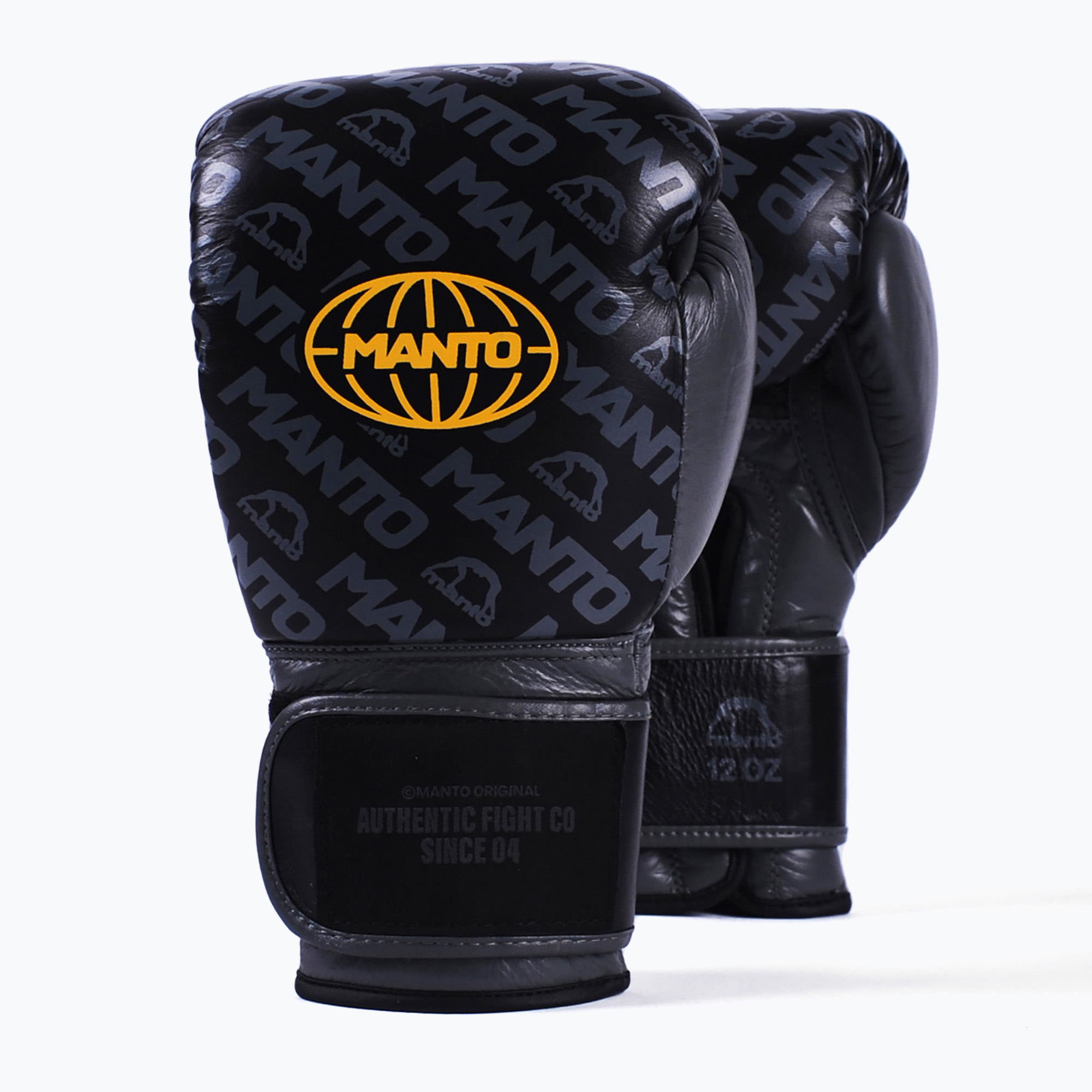 MANTO Ace боксови ръкавици черни