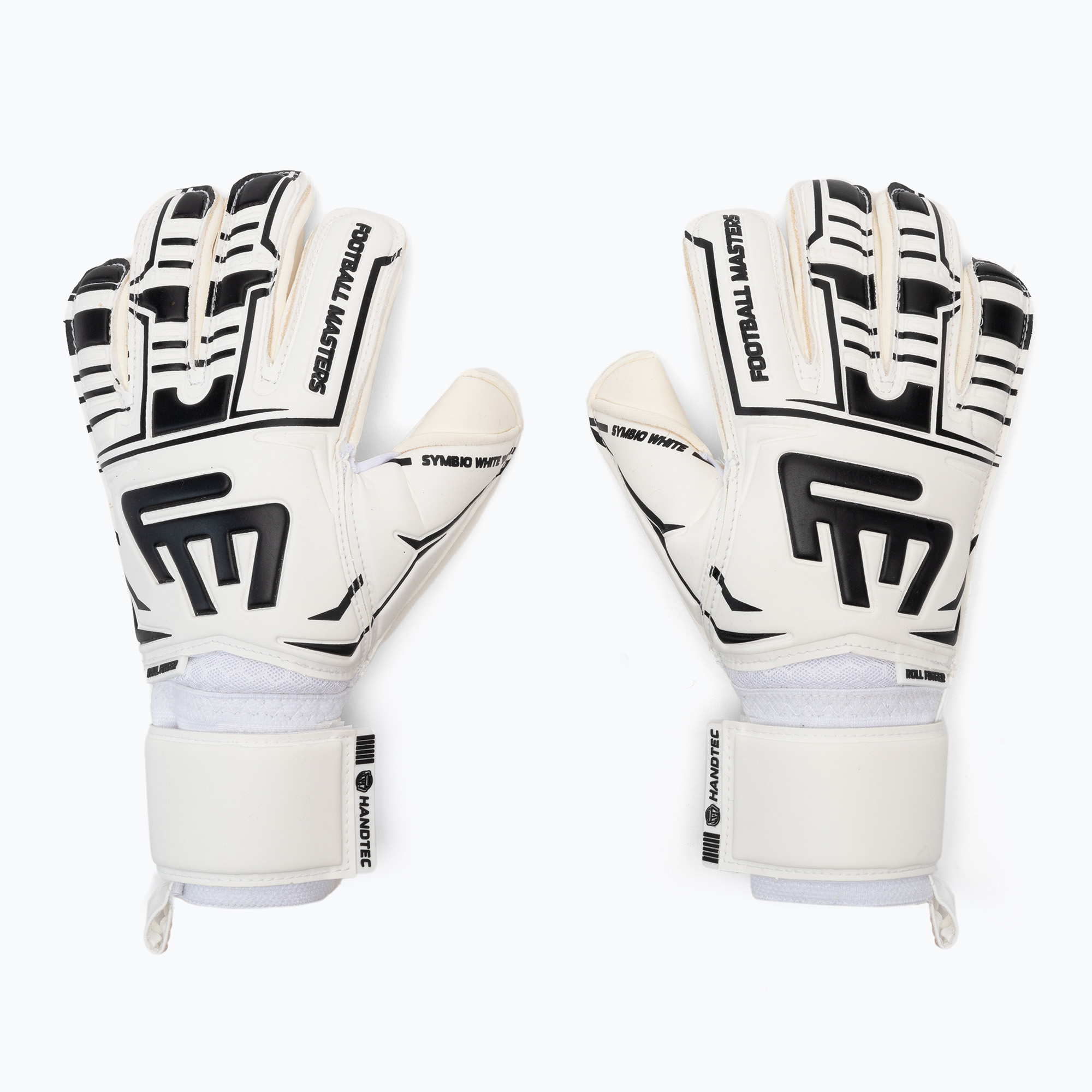 Football Masters Symbio RF вратарски ръкавици бели 1156-4
