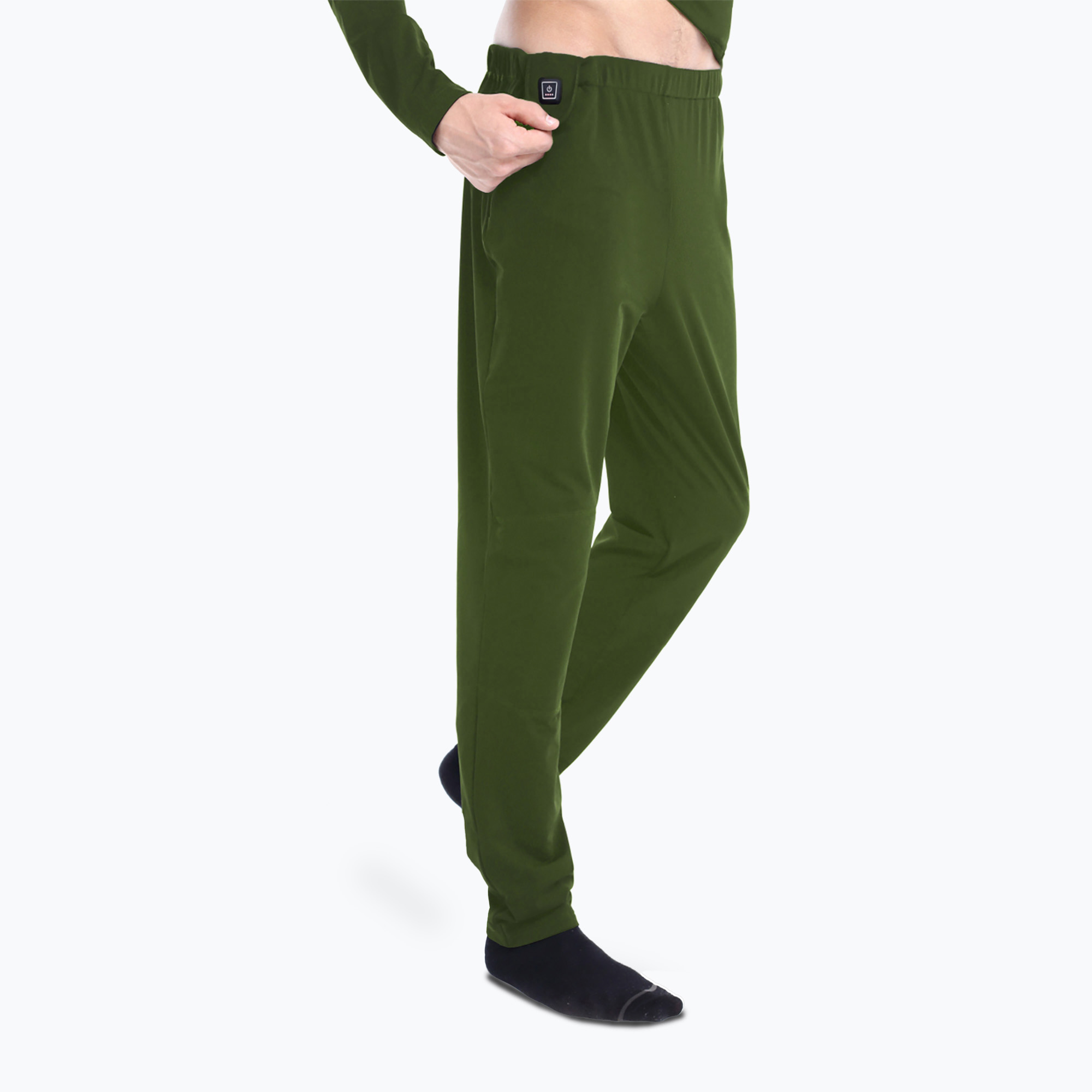 Зелени отопляеми панталони Glovii GP1C