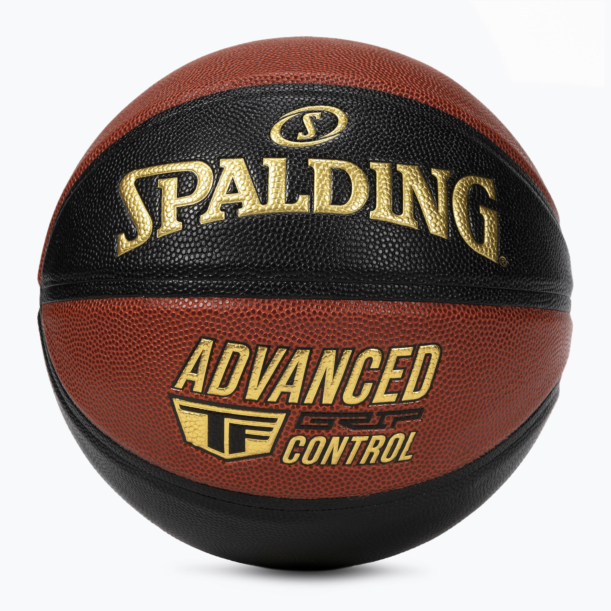 Spalding Advanced Grip Control баскетболна топка черен и оранжев 76872Z
