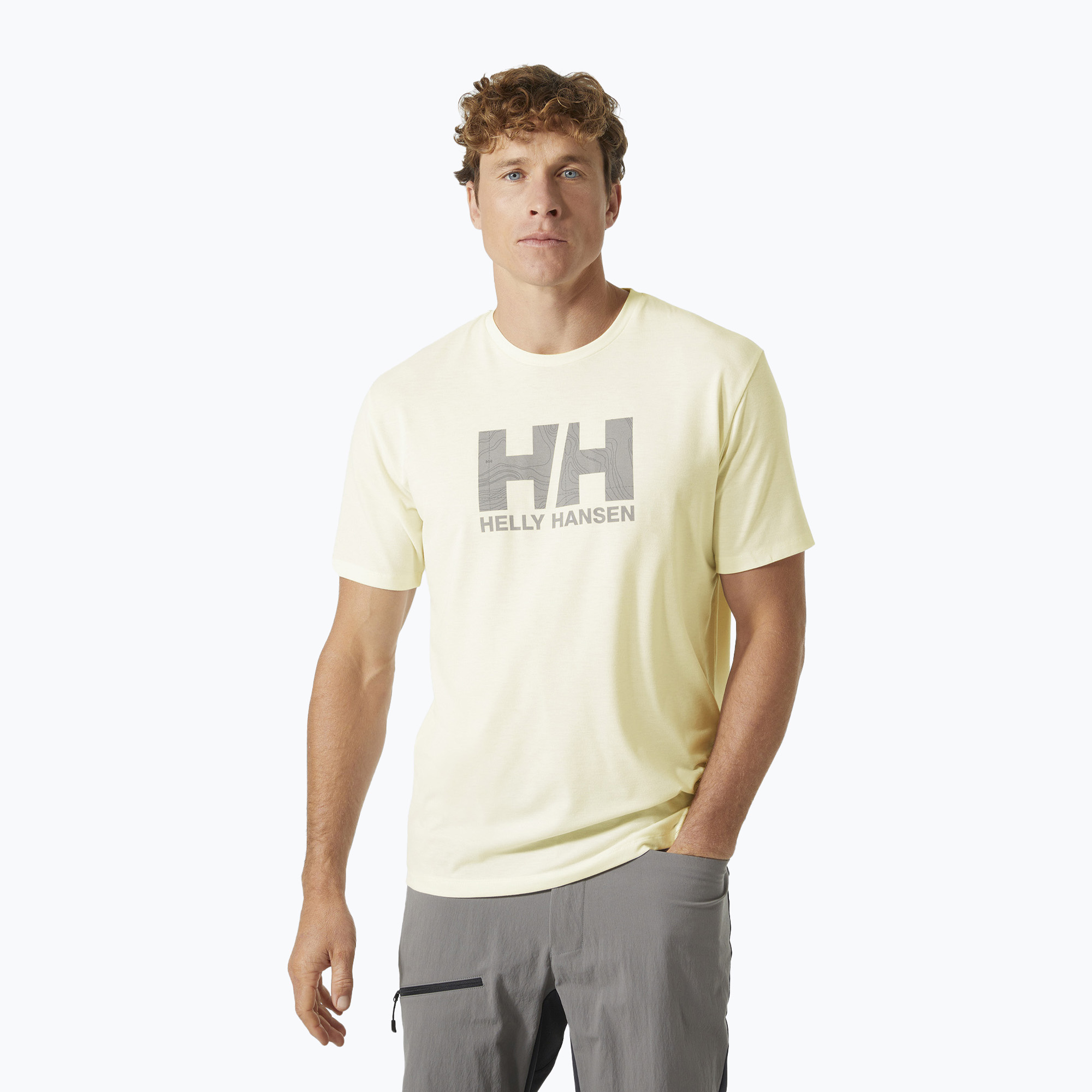 Мъжка тениска за сняг Helly Hansen Skog Recycled Graphic