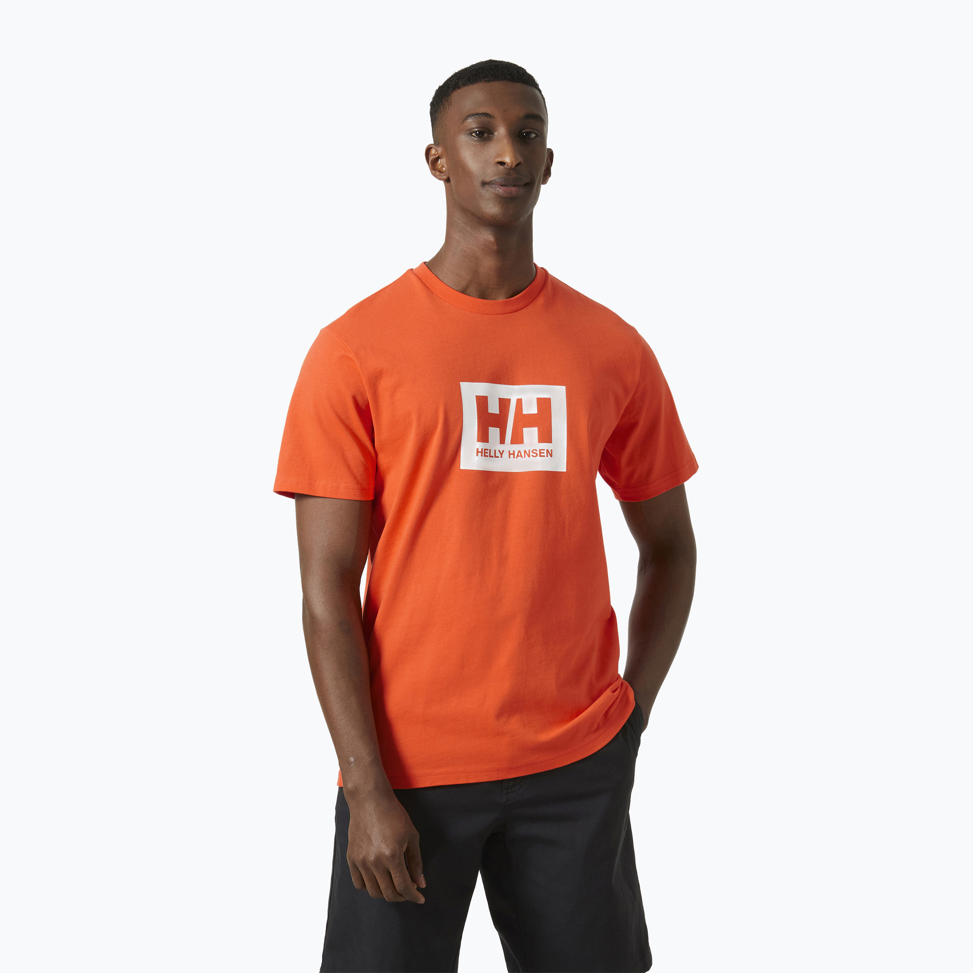 Мъжка тениска Helly Hansen HH Box flame