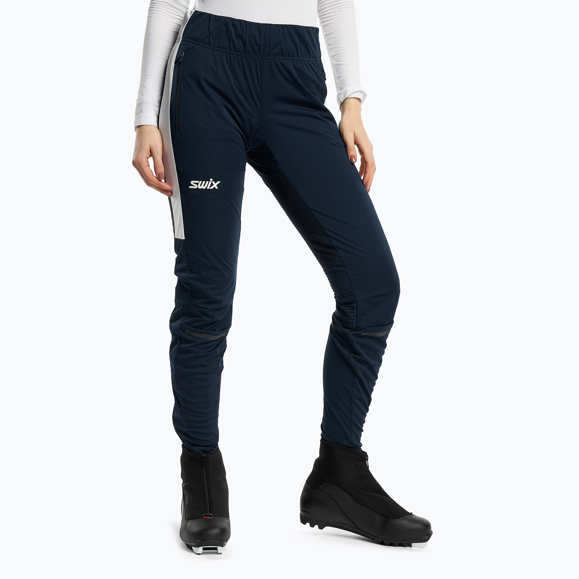 Дамски панталон за ски бягане Swix Dynamic тъмносин 22946-75100-XS