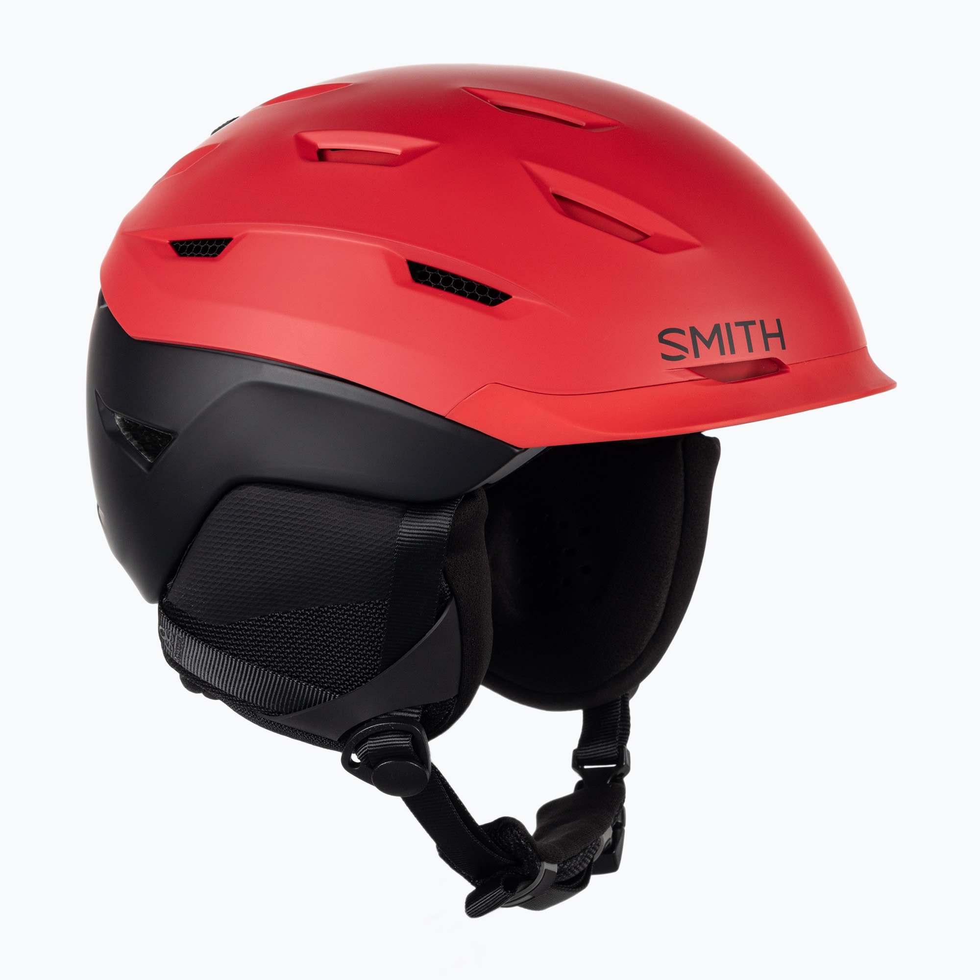 Ски каска Smith Level червена/черна E00629
