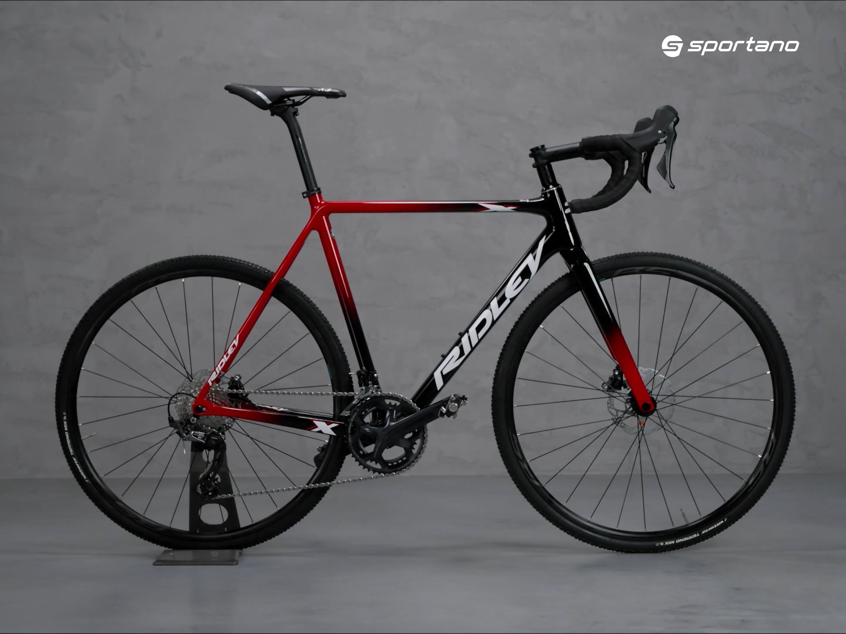 Ridley X-Night Disc GRX600 крос велосипед 2x XNI08As черен/червен SBIXNIRIDE26