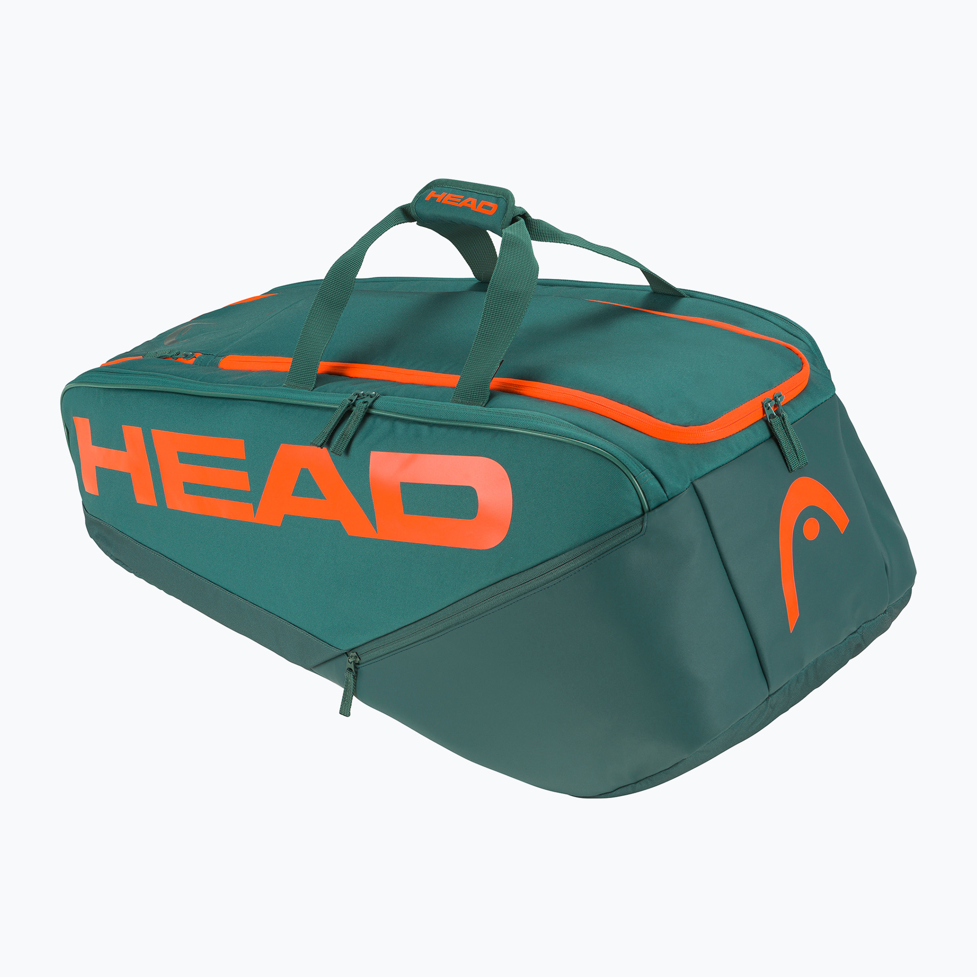 Чанта за тенис HEAD Pro Racquet XL 97 l тъмно синьо/флуоресцентно оранжево