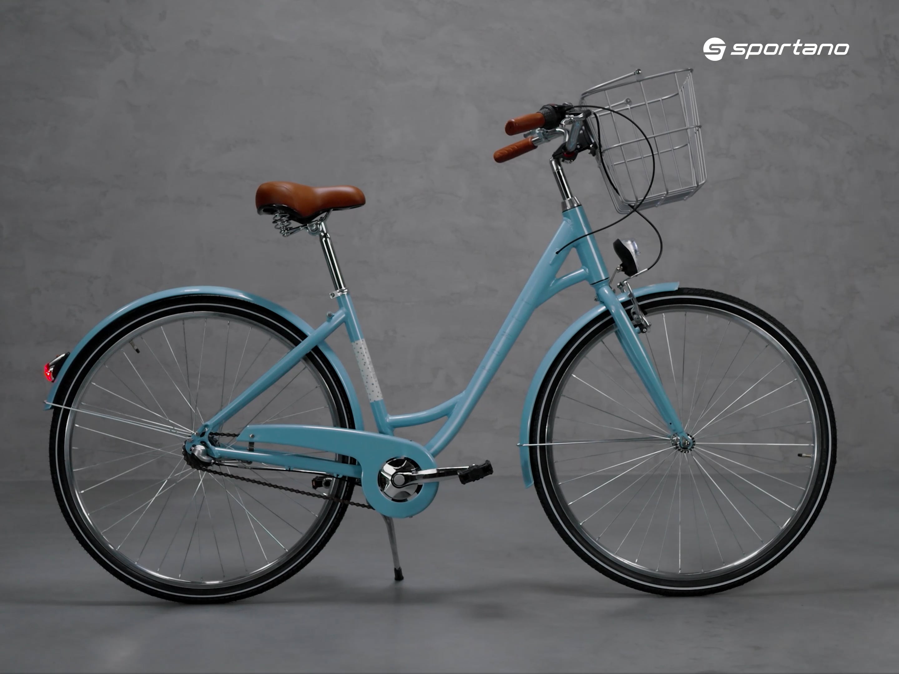 Дамски градски велосипед Romet Pop Art 28 Eco blue 2228553