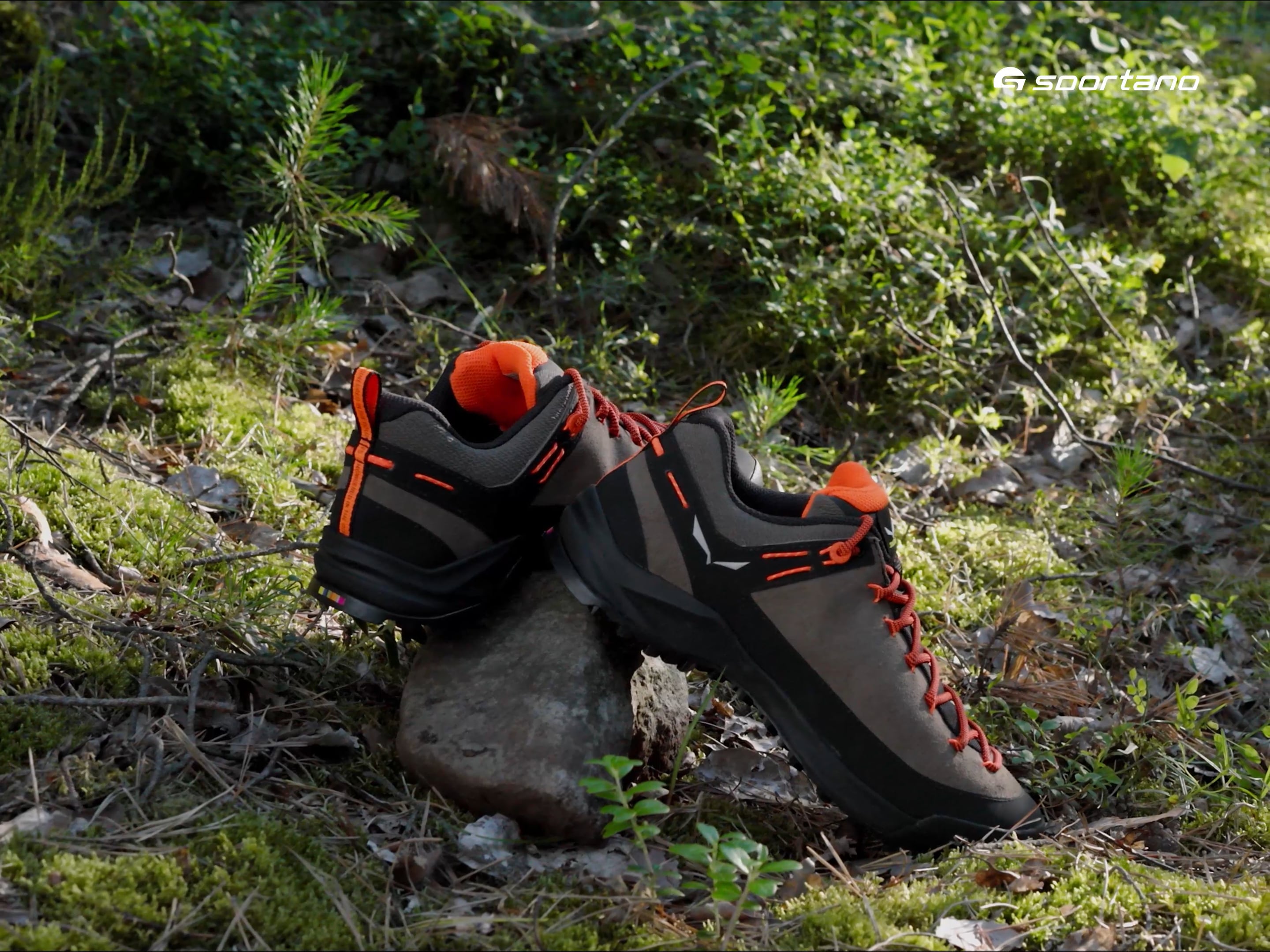 Salewa Wildfire Кожени мъжки туристически обувки кафяви 00-0000061395