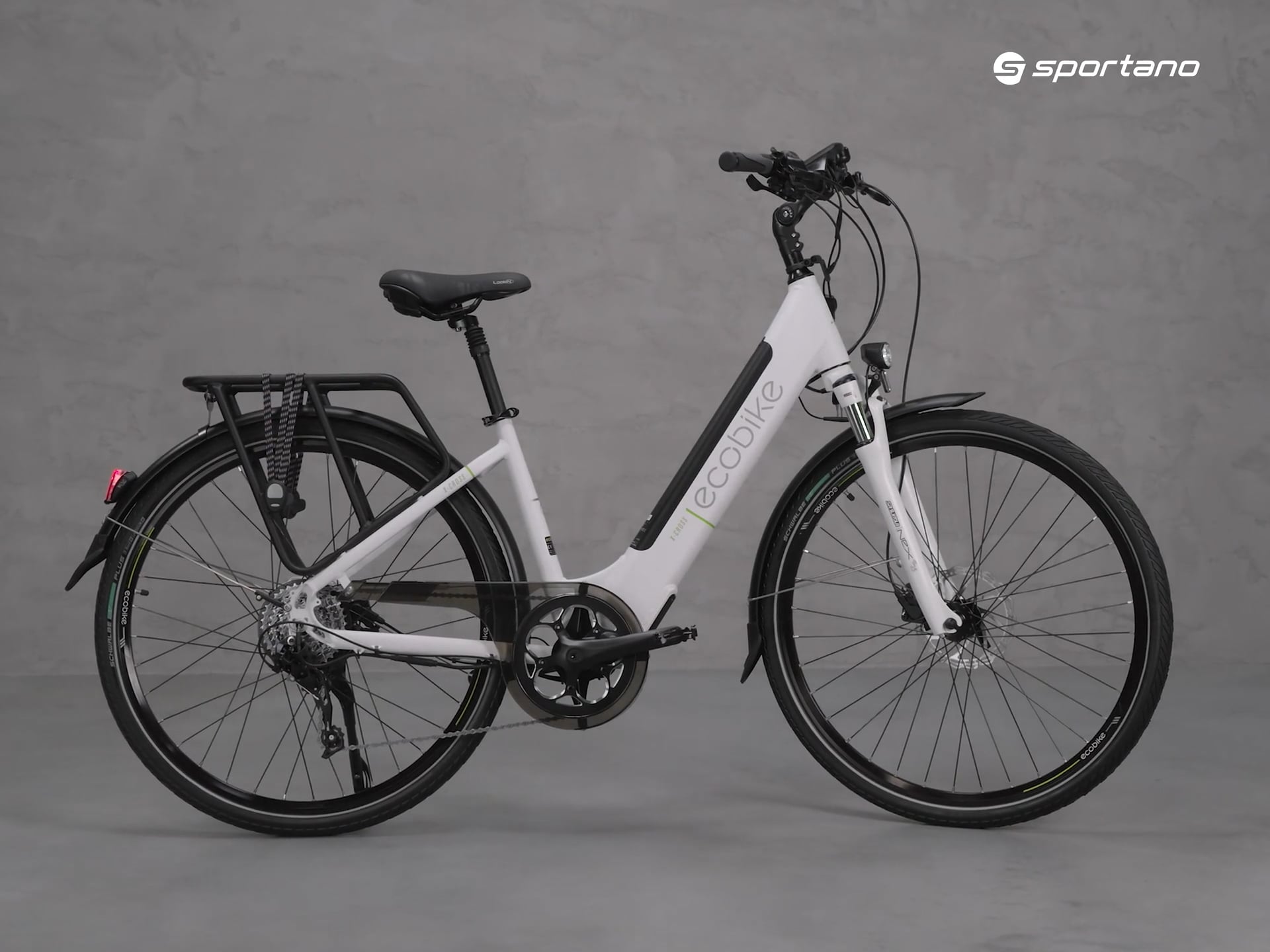 Ecobike X-Cross L/17.5Ah LG електрически велосипед бял 1010301