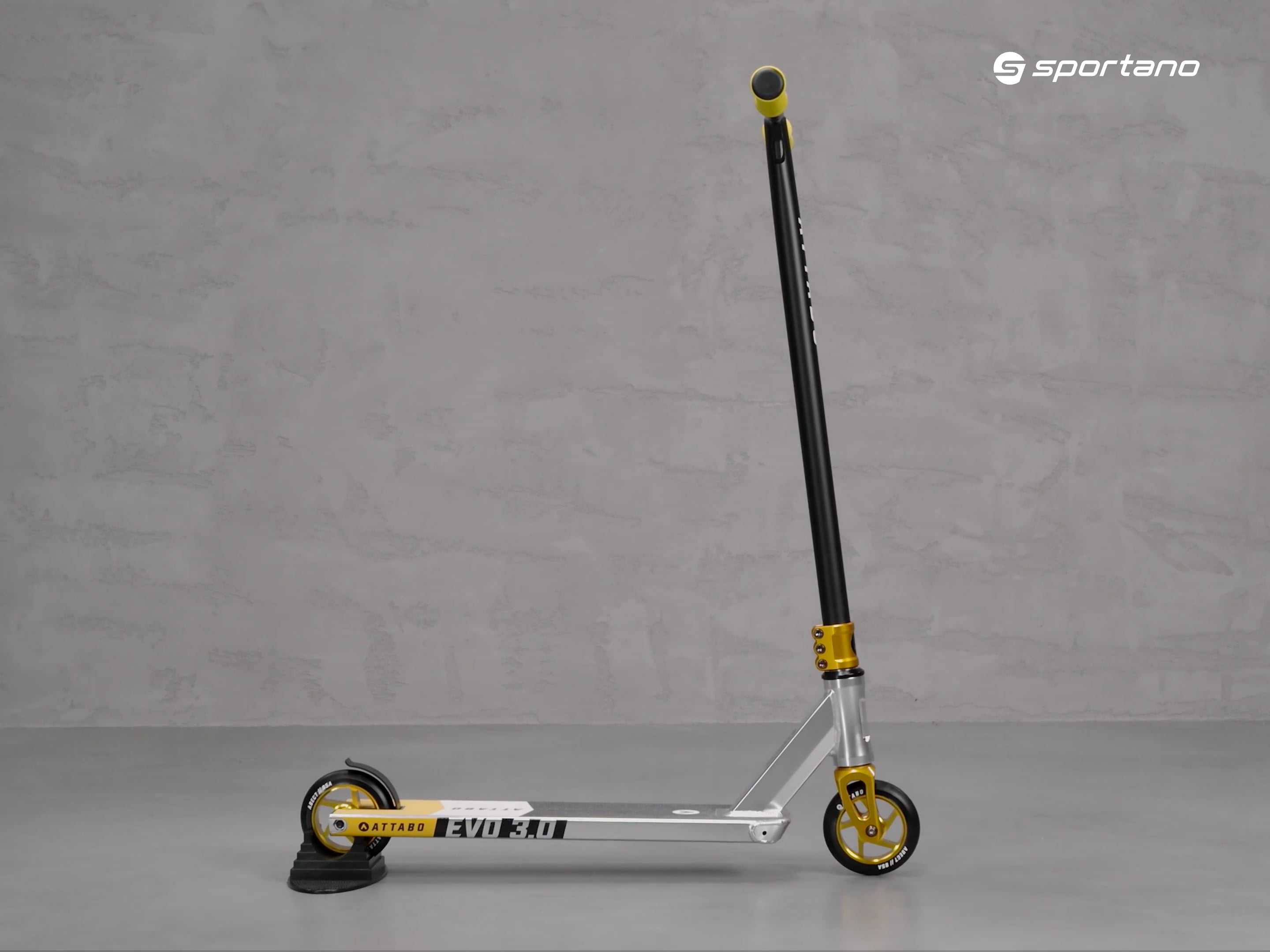Детски скутер за свободен стил ATTABO EVO 3.0 жълт ATB-ST02