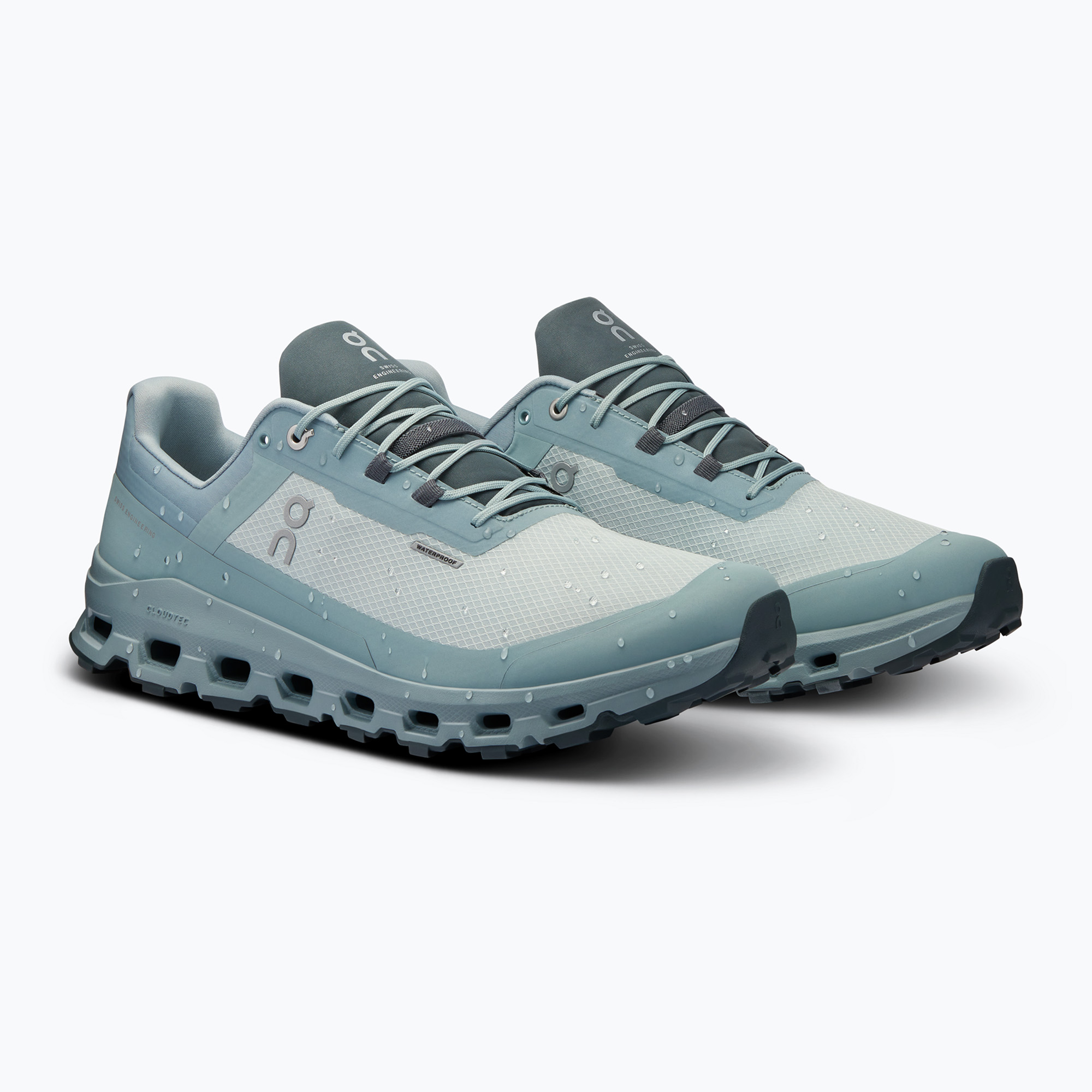 Мъжки обувки за бягане On Running Cloudvista Waterproof glacier/cobbie
