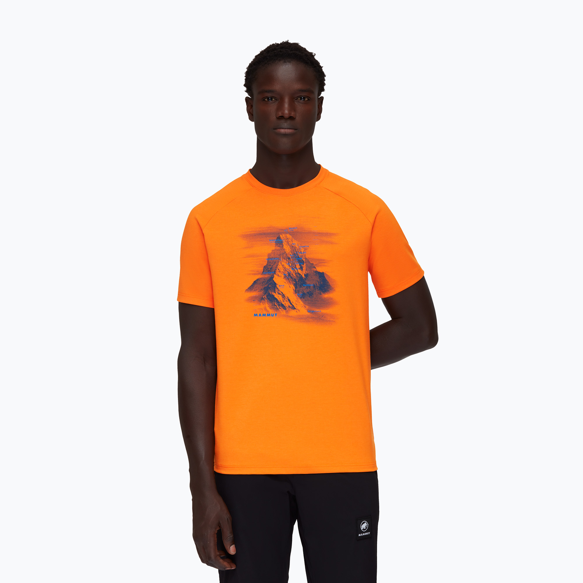 Mammut Mountain Hörnligrat мъжка риза за трекинг оранжева 1017-05290