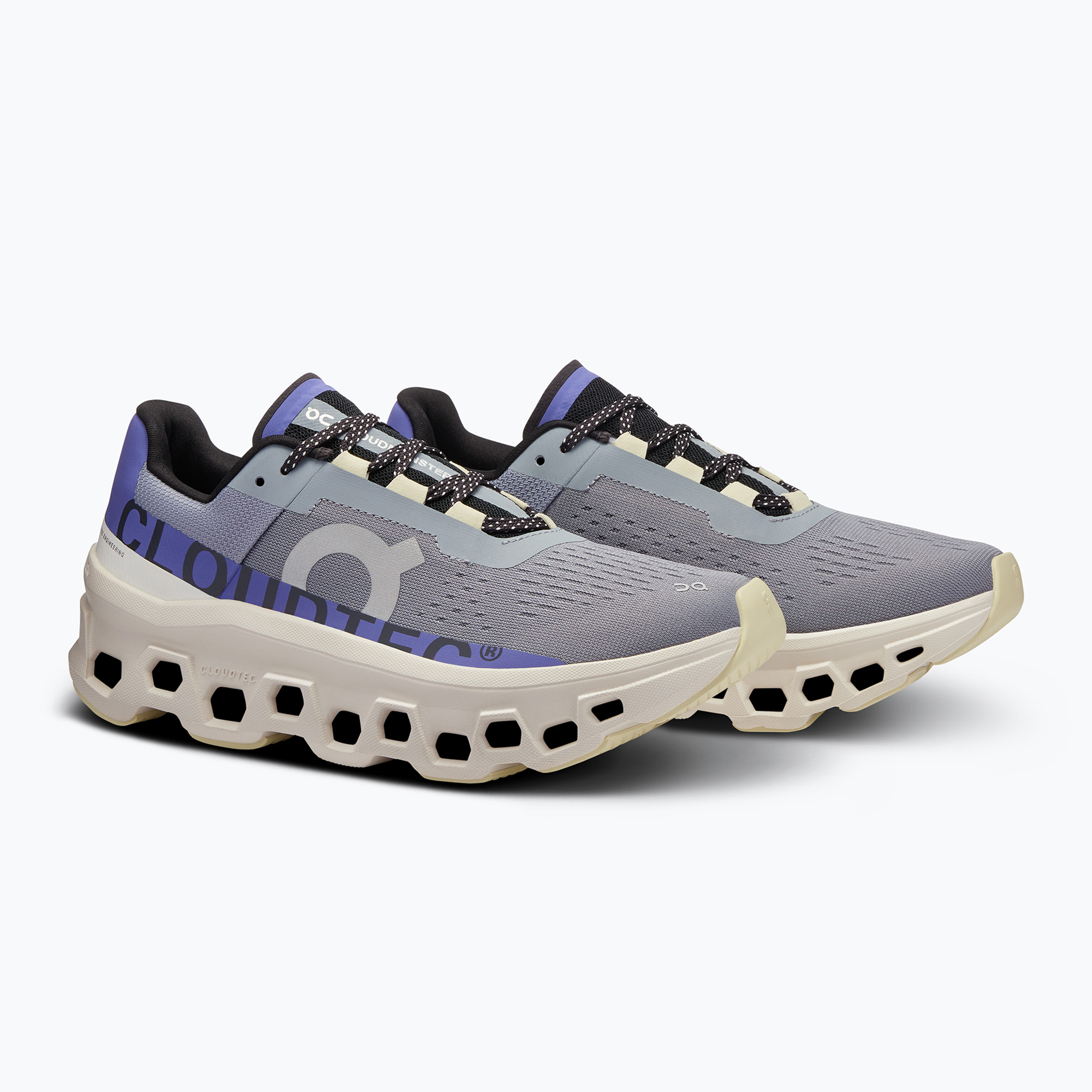 Дамски обувки за бягане On Running Cloudmonster mist/blueberry