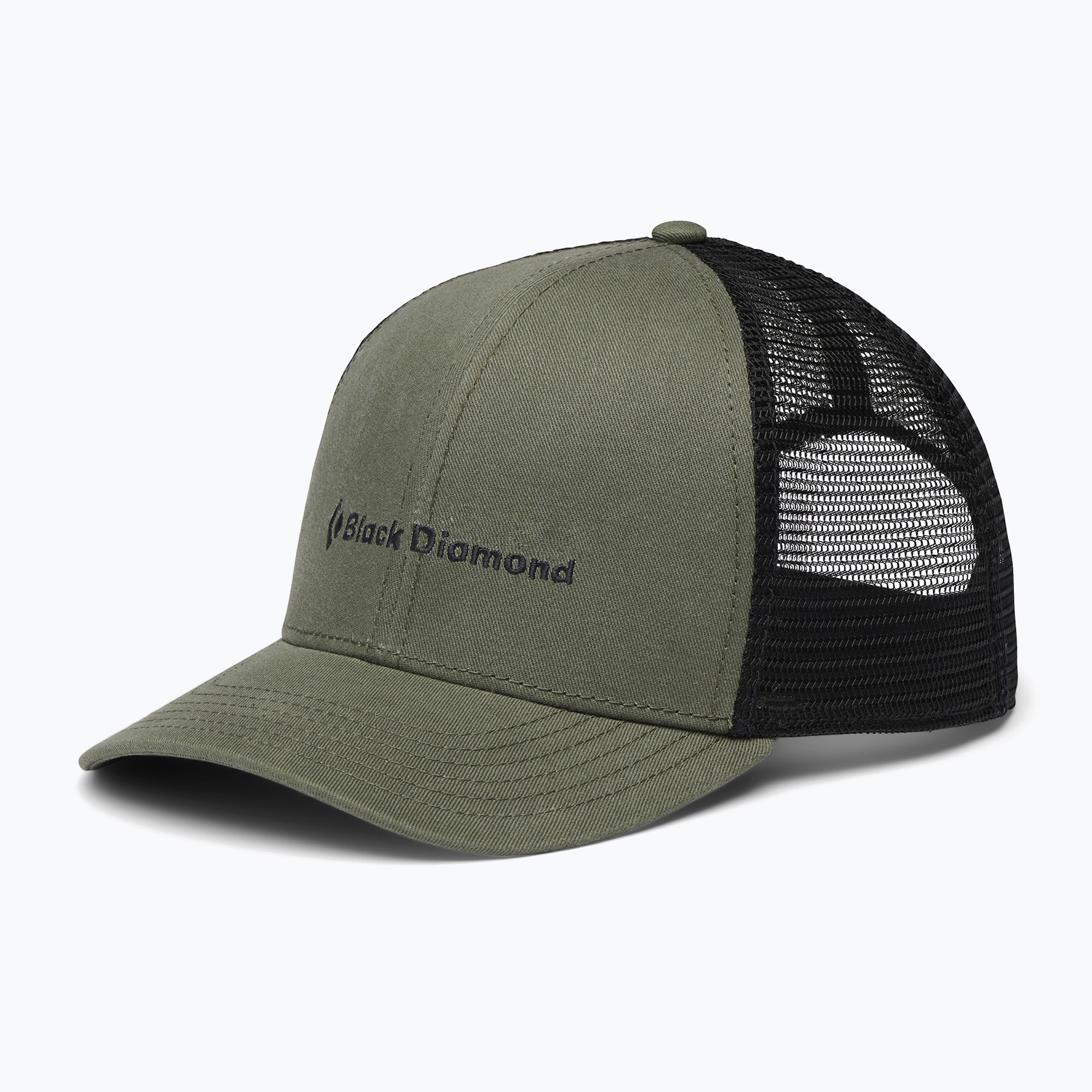 Бейзболна шапка Black Diamond Bd Trucker tundra/black/bd wordmark