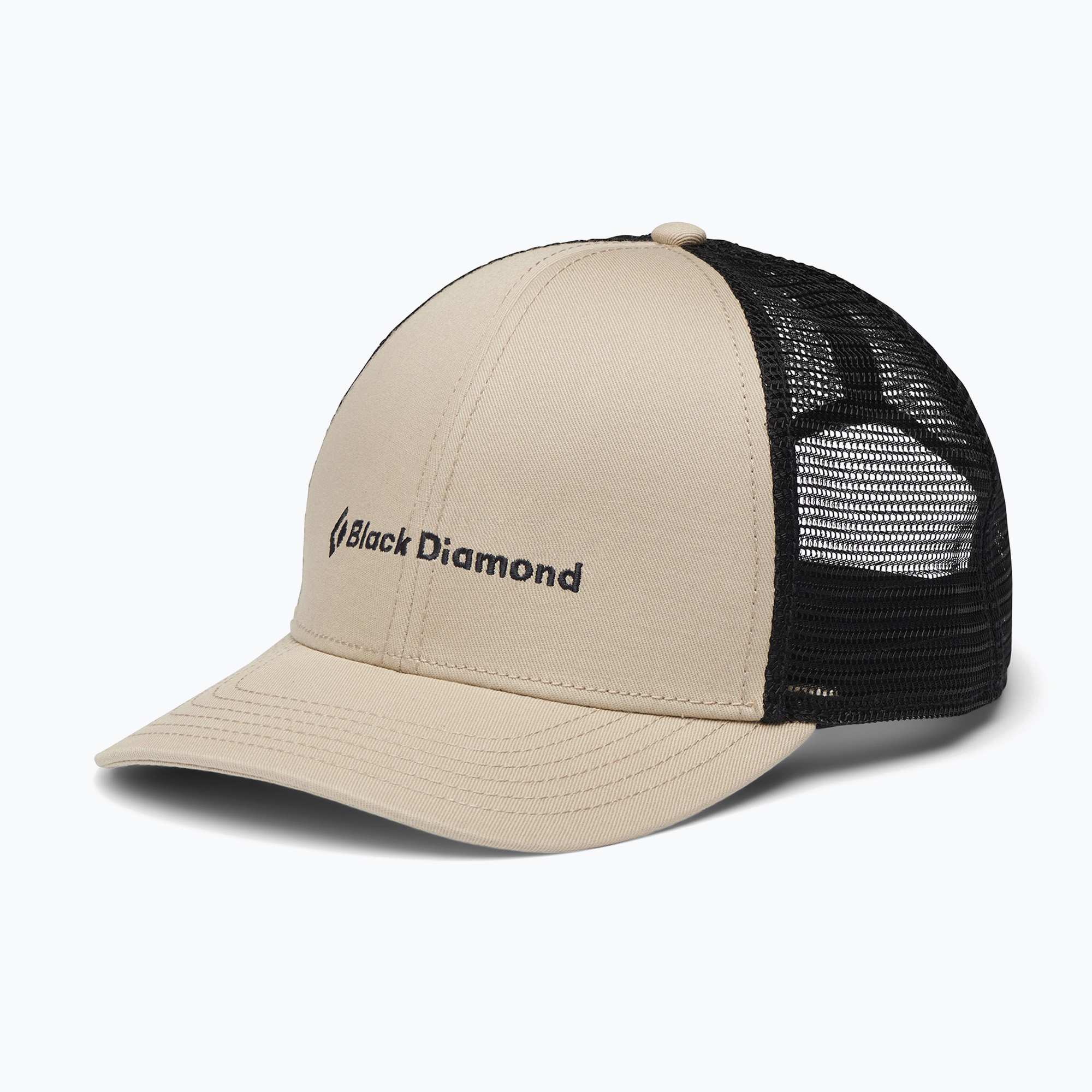 Бейзболна шапка Black Diamond Bd Trucker каки/черно/bd с надпис