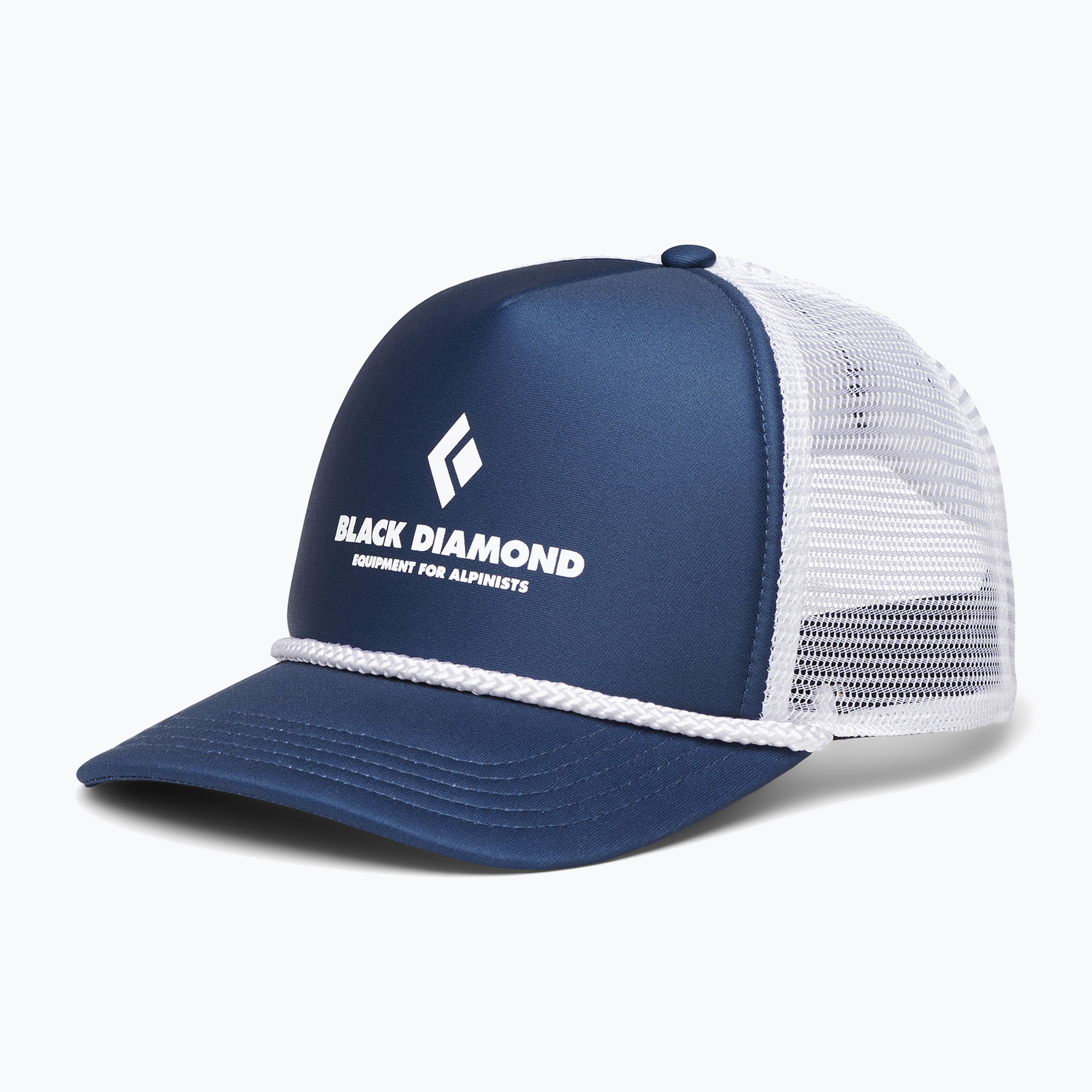 Black Diamond Flat Bill Trucker бейзболна шапка индиго/черно/bd wordmark