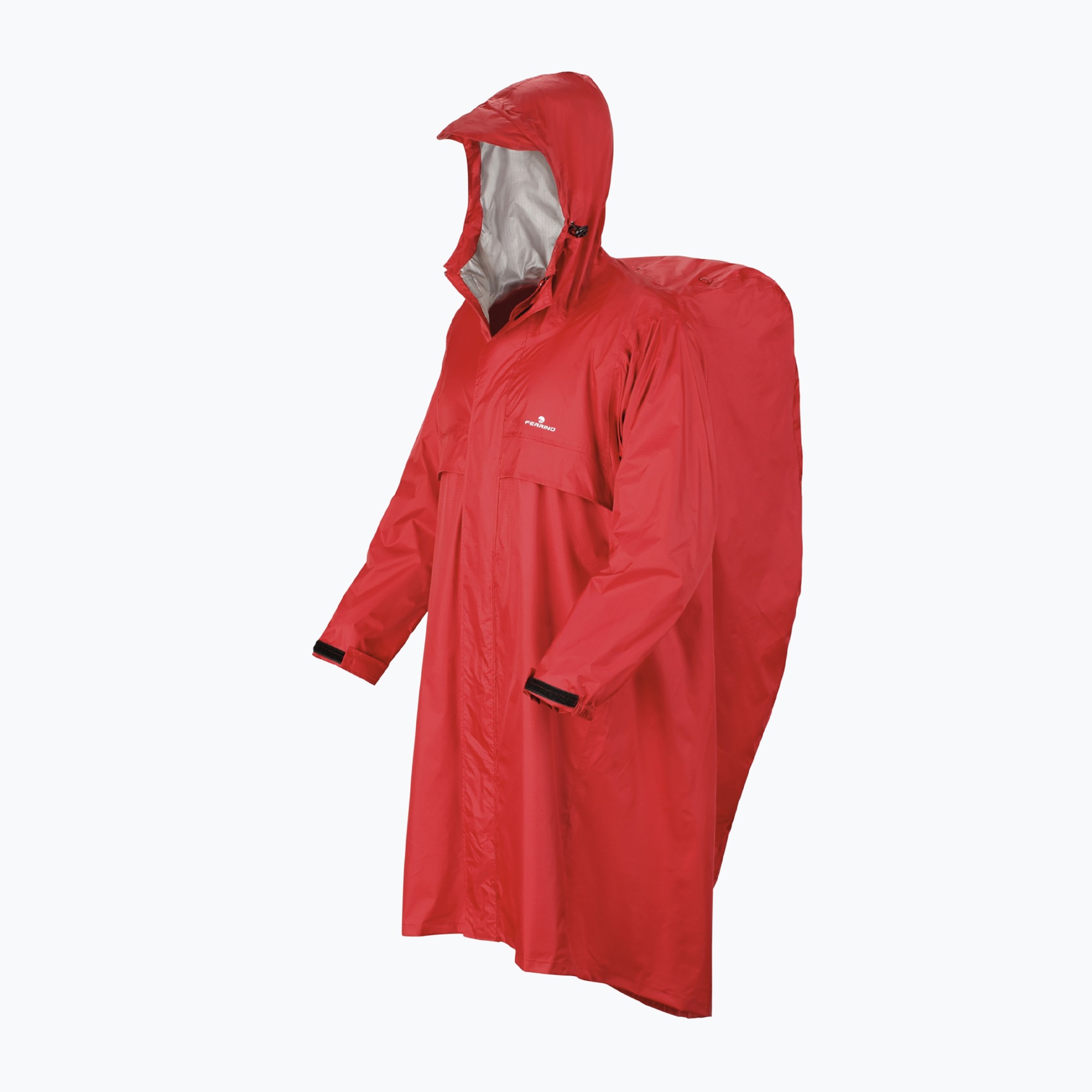 Ferrino Trekker Ripstop дъждобран червен 78121HRRSM