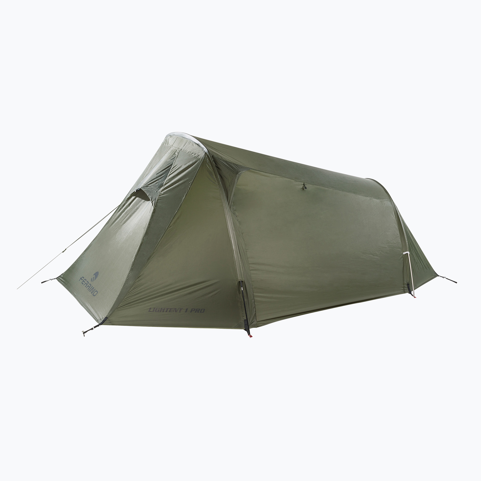 Трекинг палатка 1 човек Ferrino Lightent 1 Pro зелена 92172LOOFR