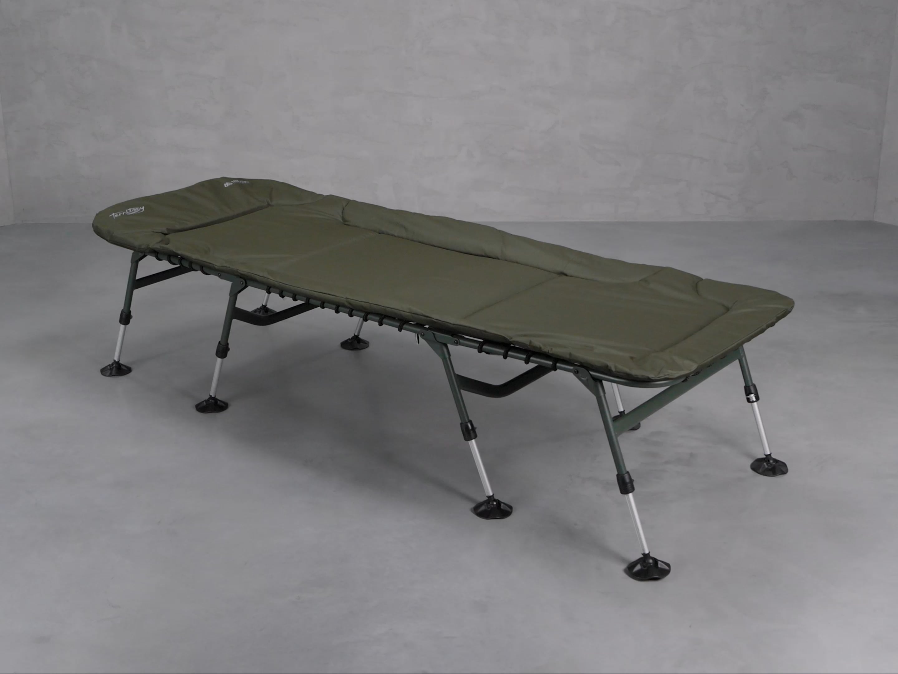 Леглото Carp Mikado Territory Bedchair 8 Legs green IS14-BC002