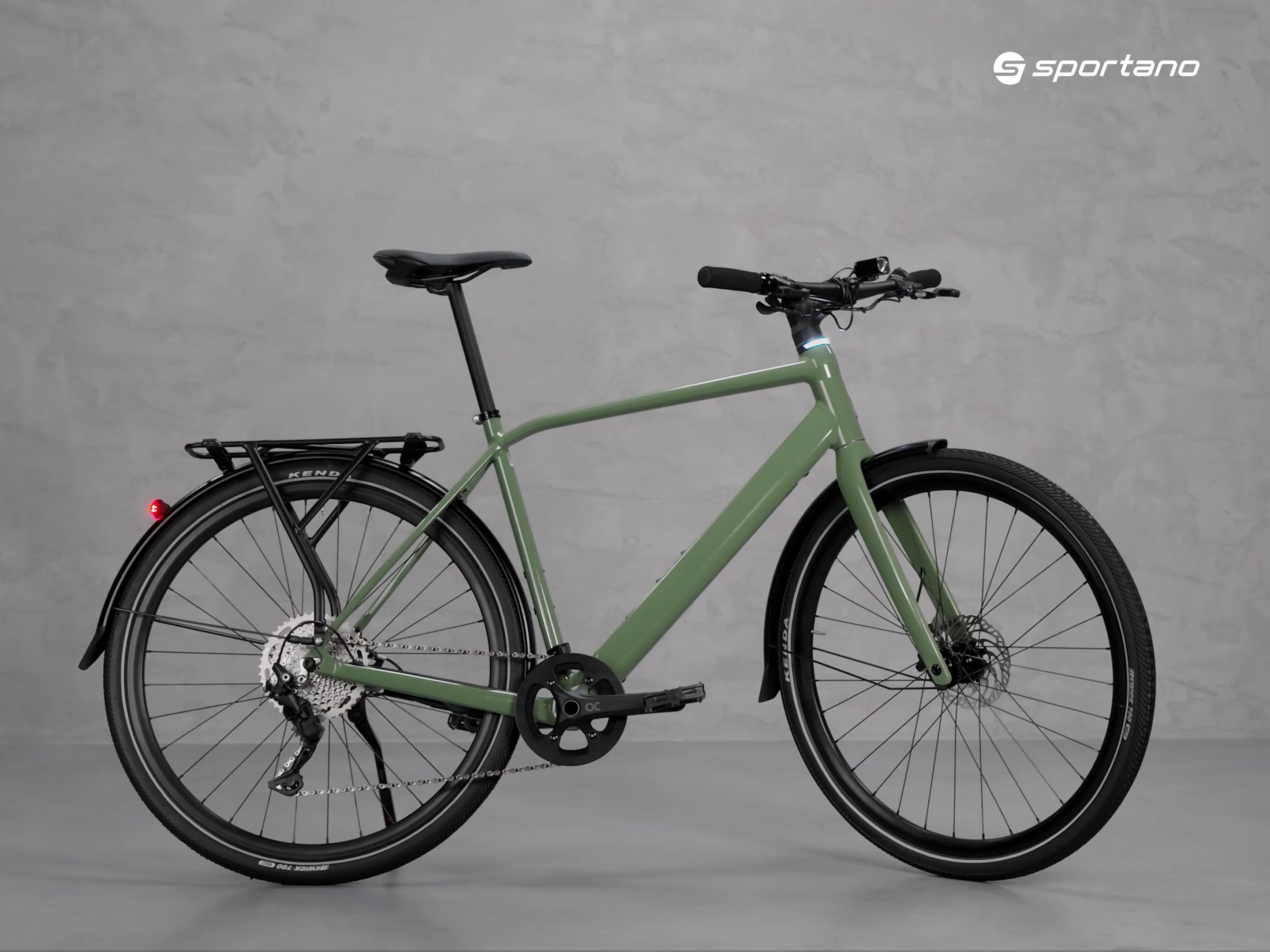 Мъжки електрически велосипед Orbea Vibe H30 EQ зелен M30753YI