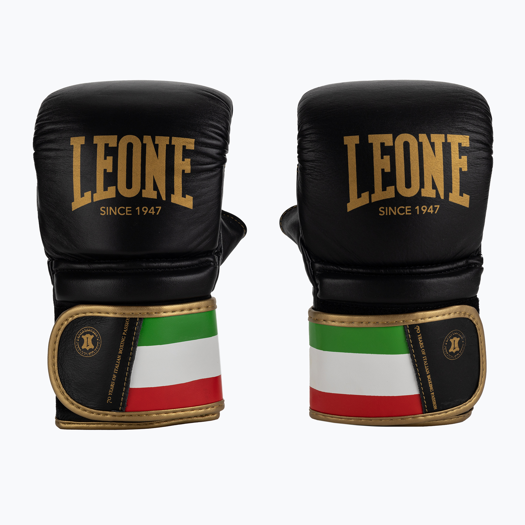 Боксови ръкавици Leone 1947 Италия черни GS090