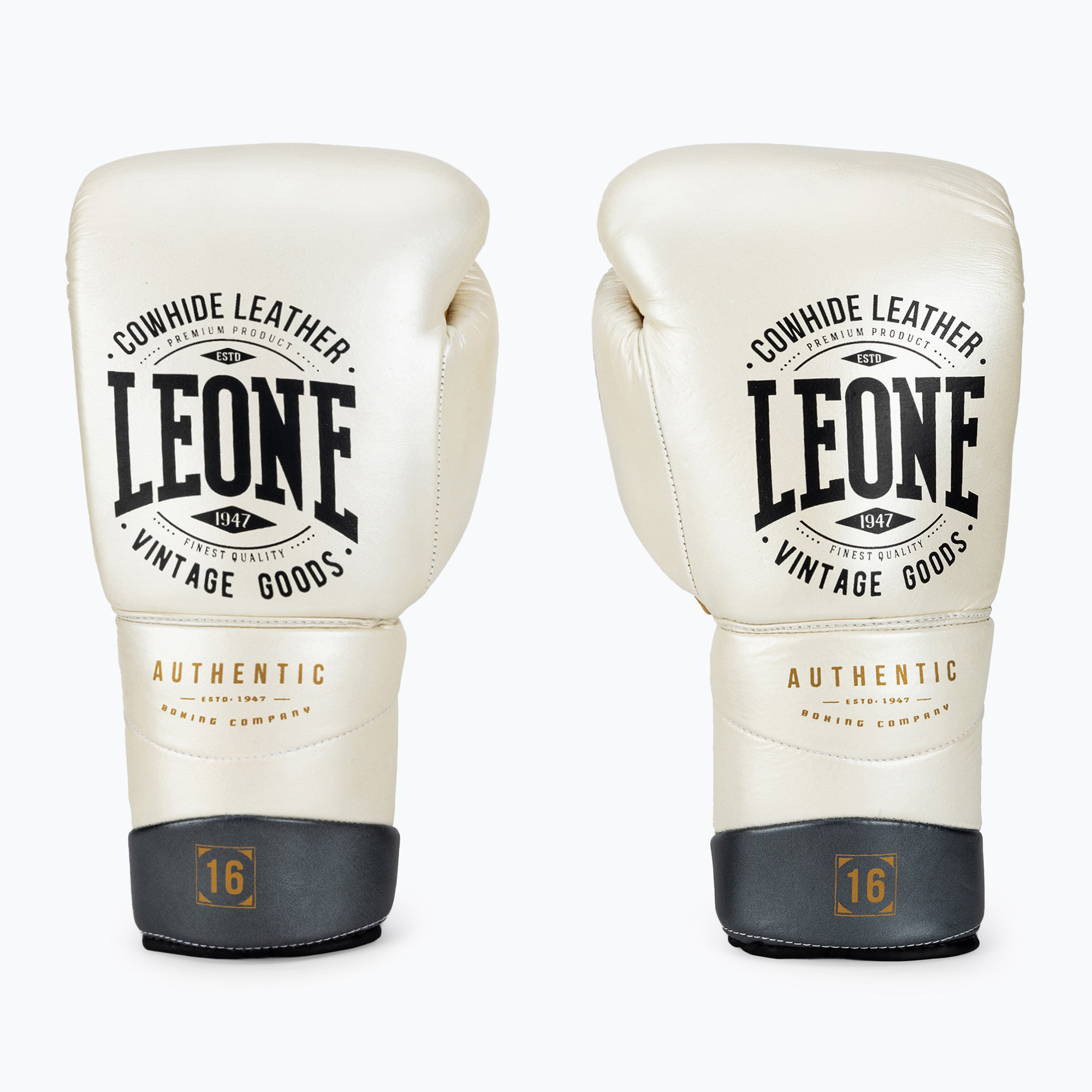 Боксови ръкавици LEONE 1947 Authentic 2 бели