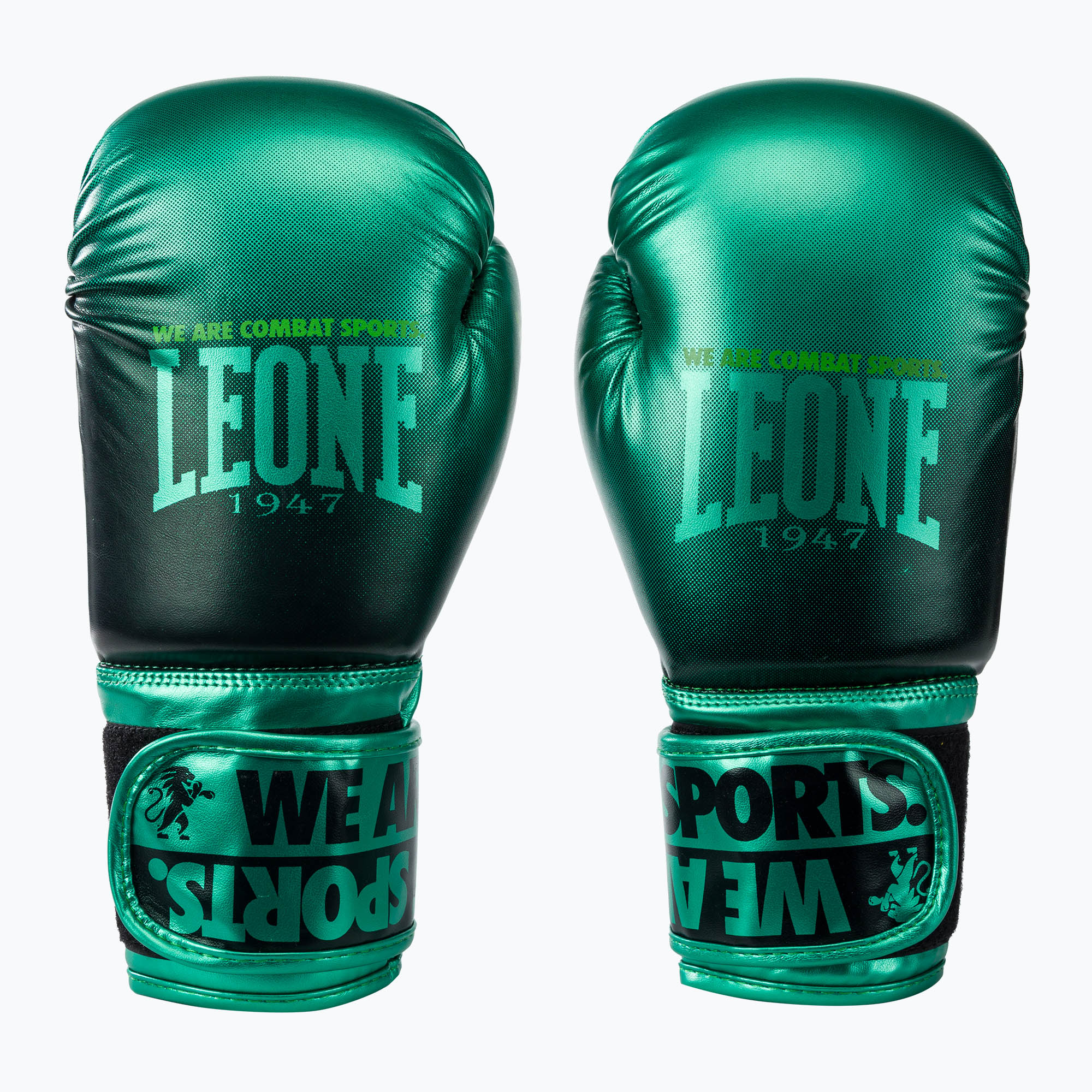 Leone Шарени зелени боксови ръкавици GN328