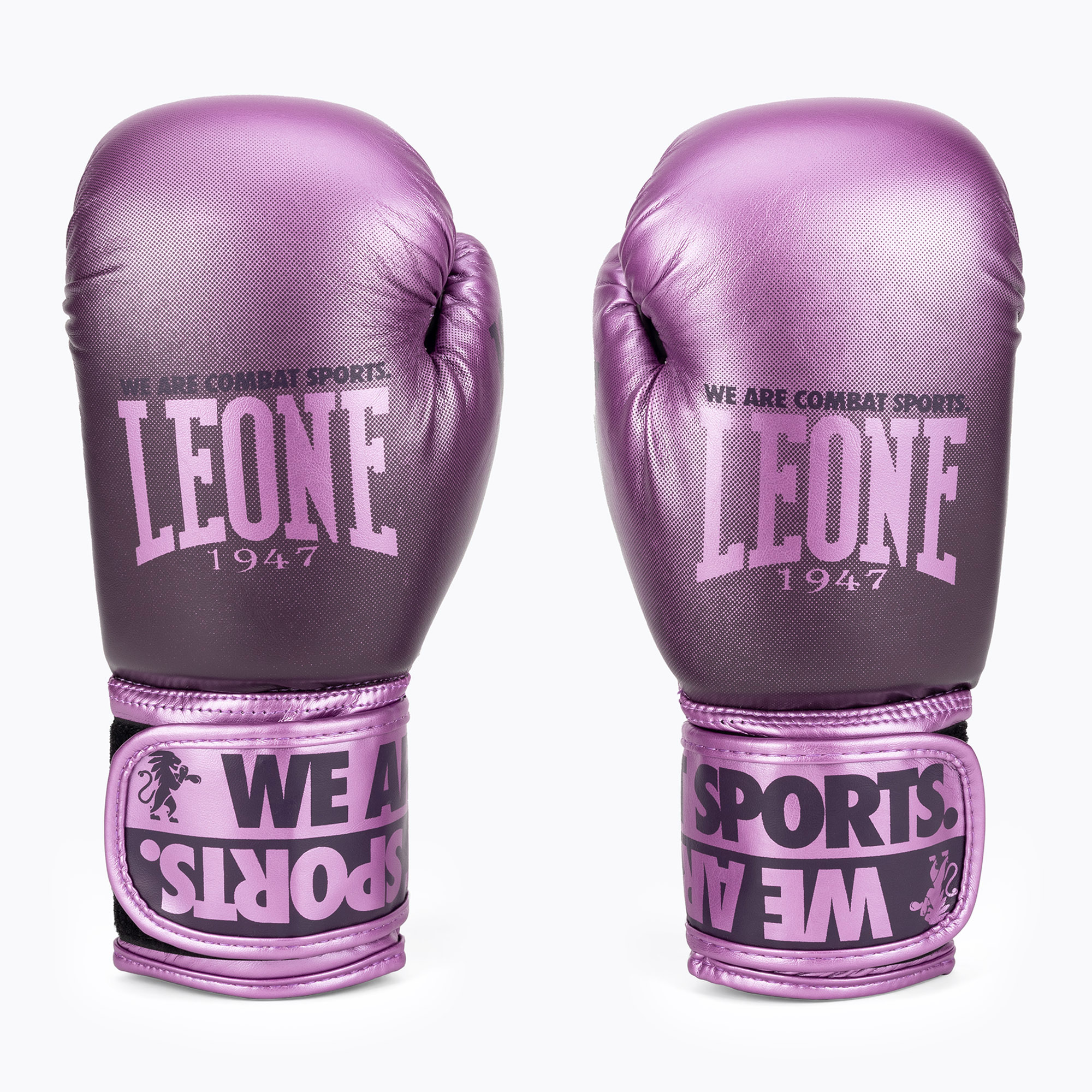 Leone Шарени лилави боксови ръкавици GN328