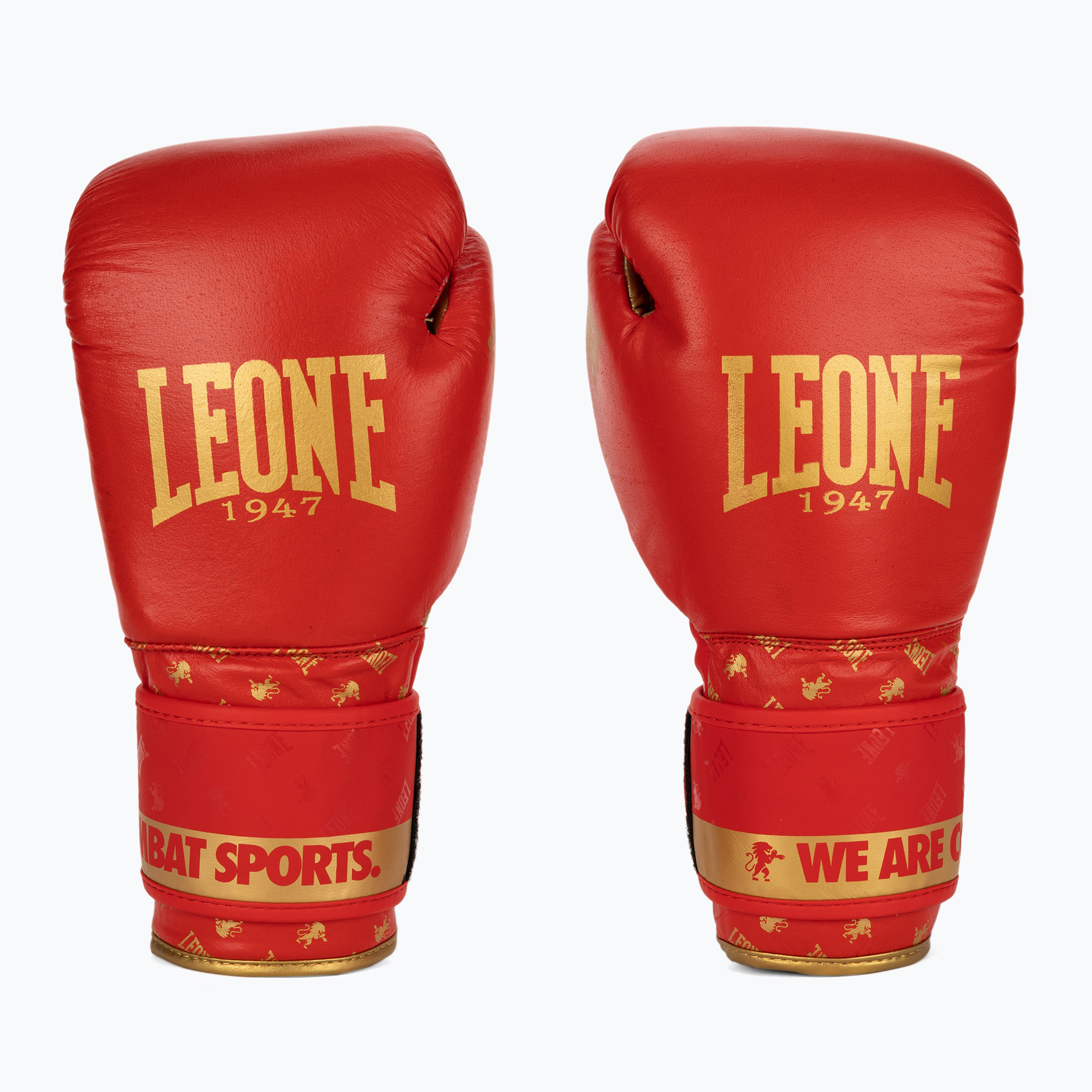 Боксови ръкавици LEONE 1947 Dna rosso/red