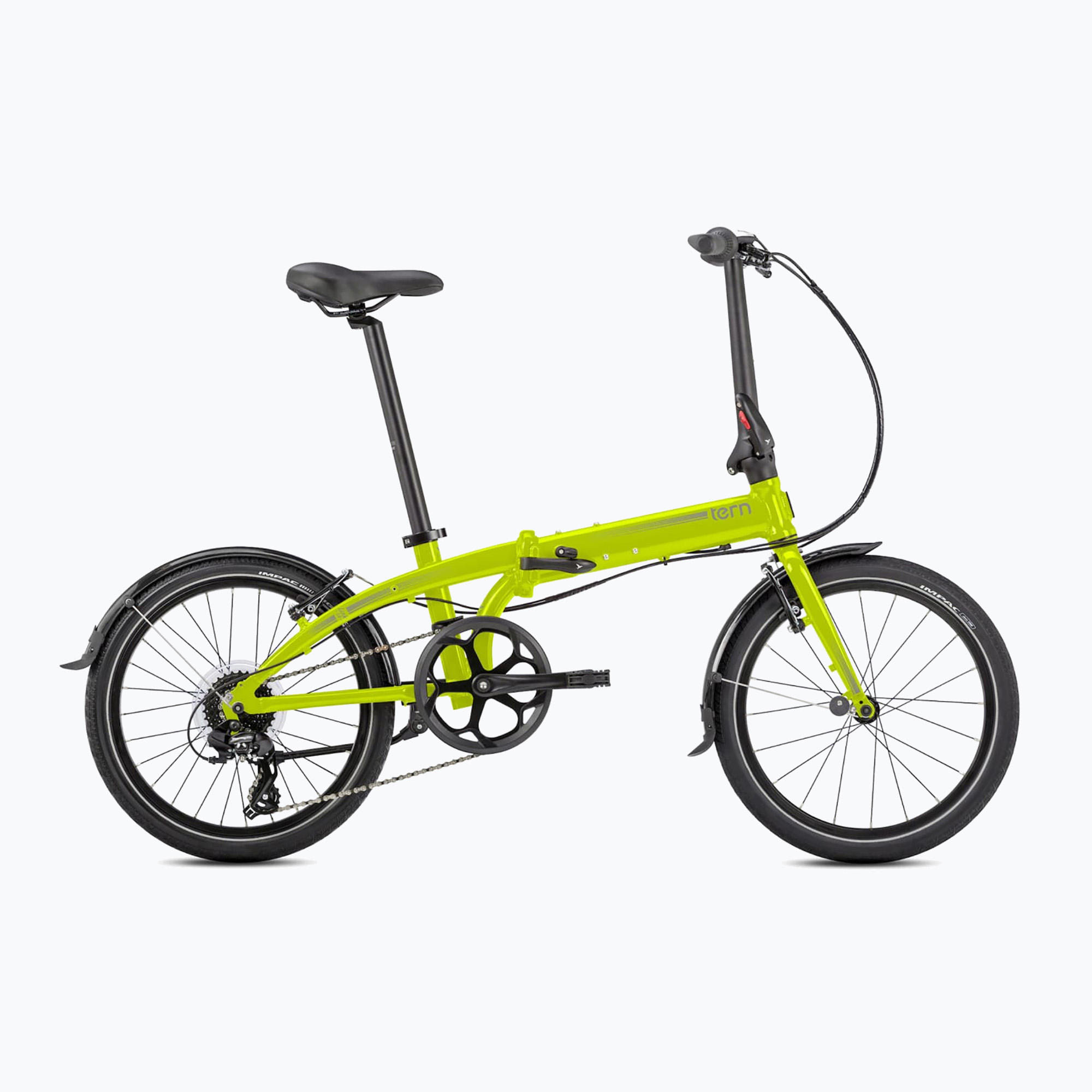 Сгъваем градски велосипед Tern жълт LINK C8
