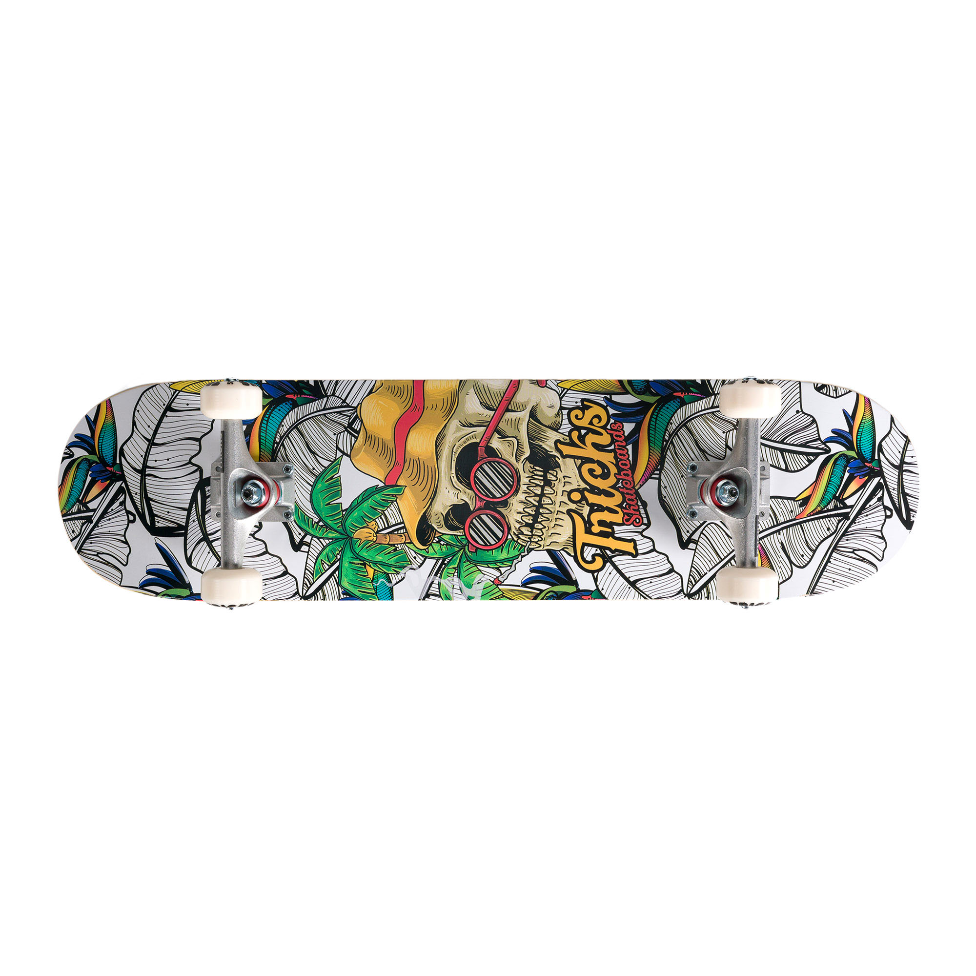 Класически скейтборд Tricks LSD Complete white TRCO0022A015