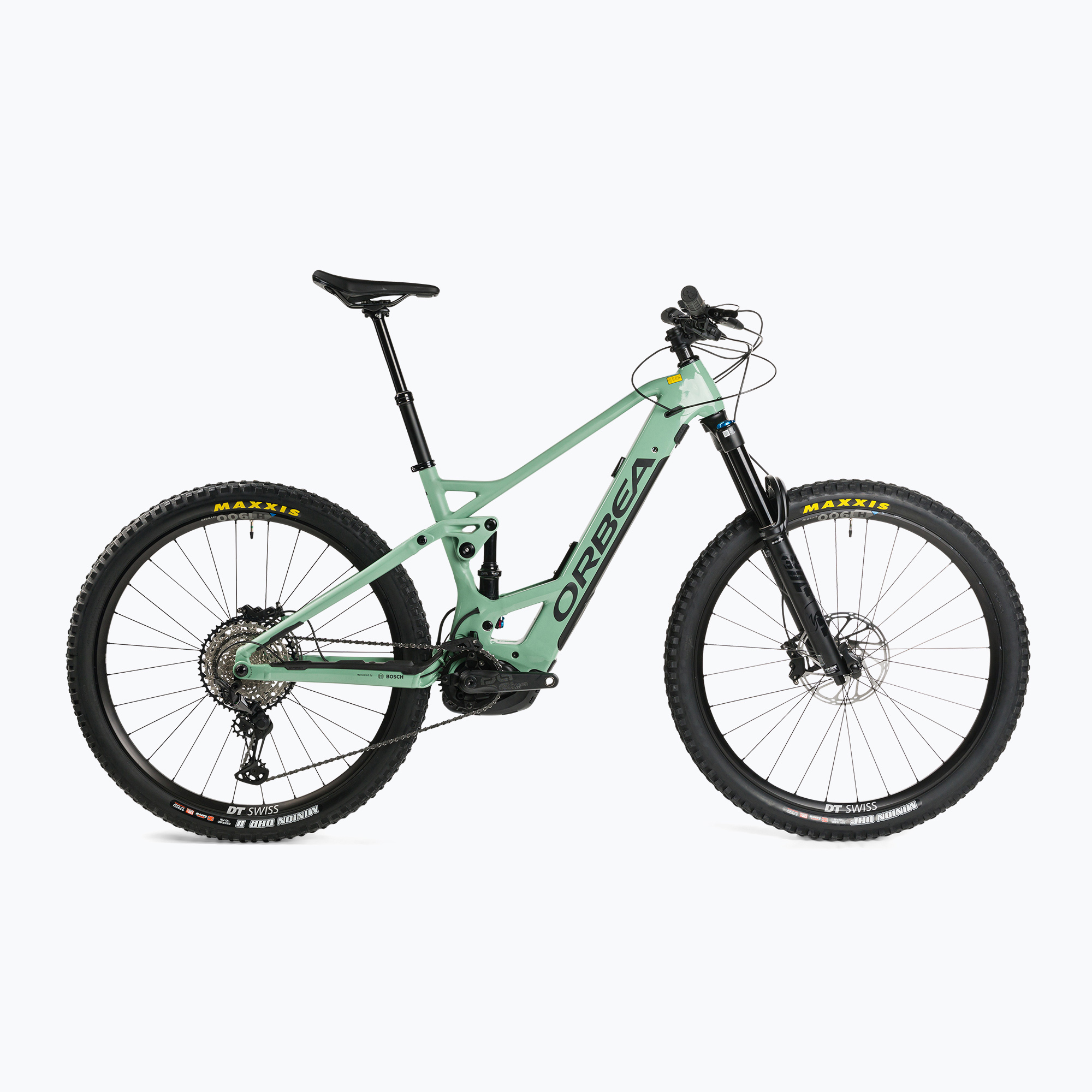Orbea Wild FS H10 зелен електрически велосипед M34718WA