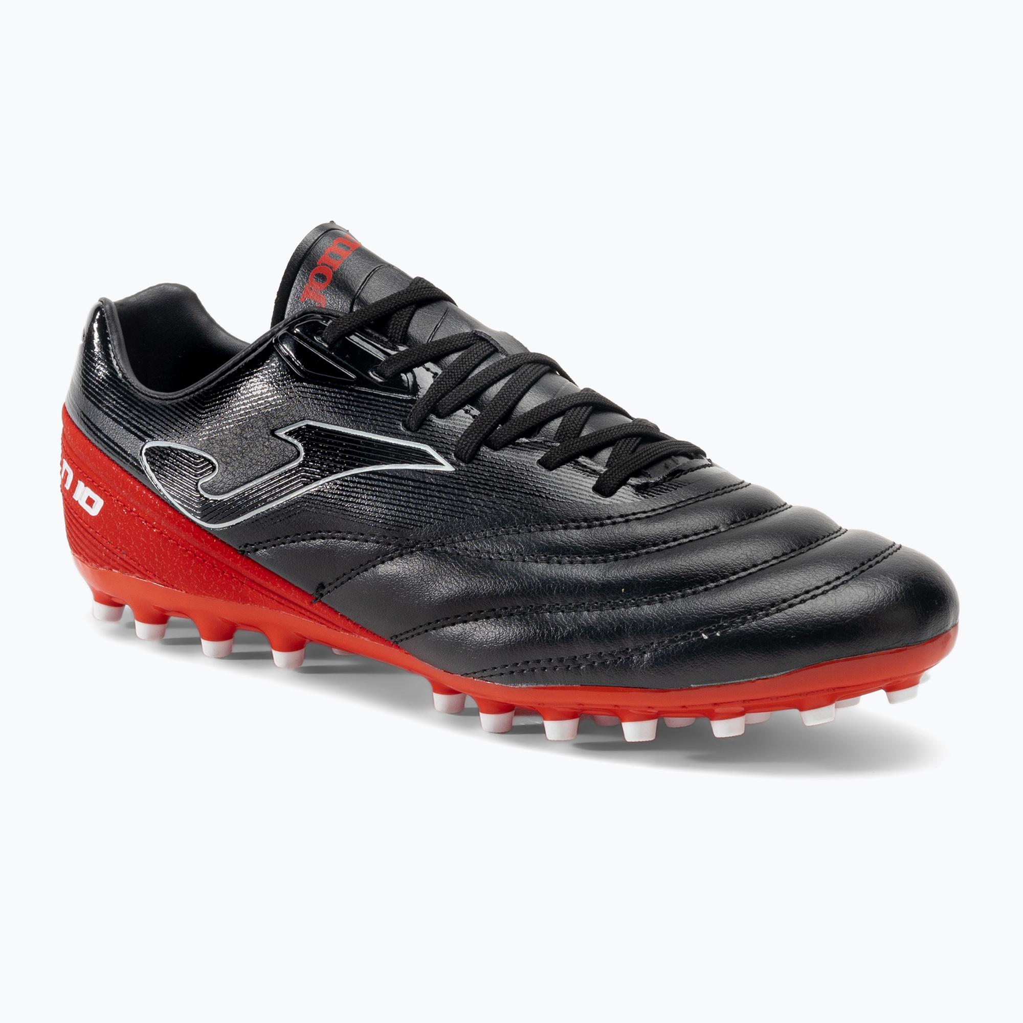 Мъжки футболни обувки Joma Numero-10 2241 AG negro/rojo