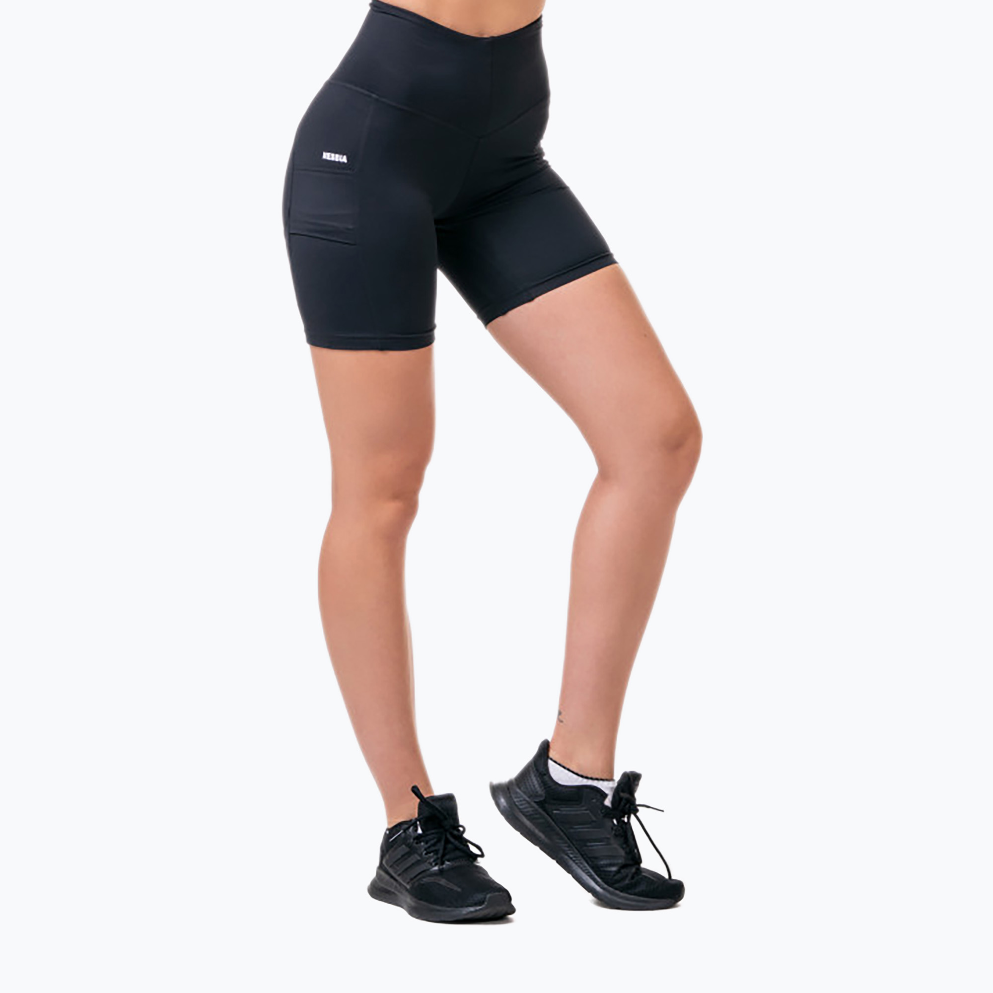 NEBBIA Biker Fit & Smart дамски къси панталони за тренировка черно 5750110