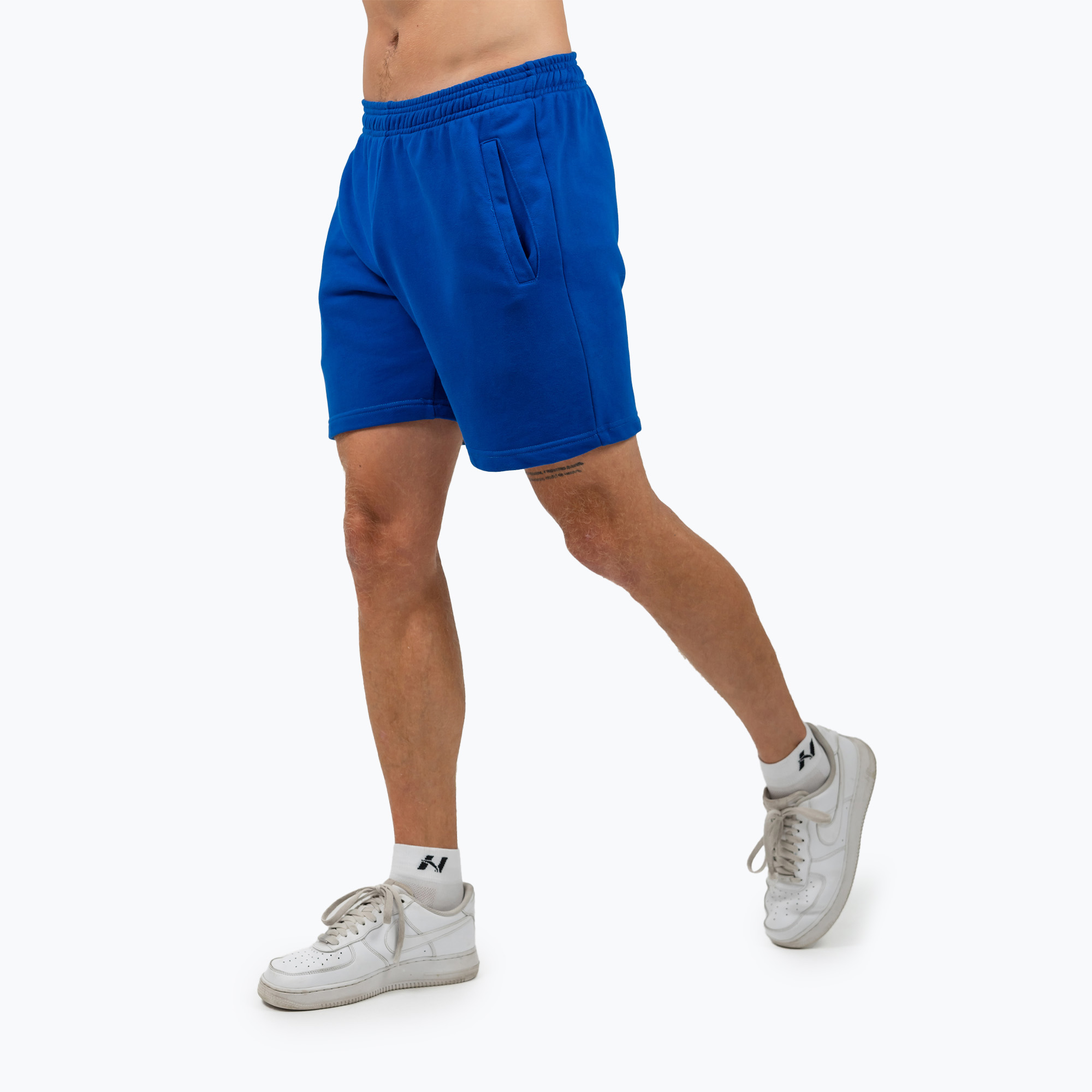 Мъжки къси панталони NEBBIA Relaxed-Fit Maximum blue