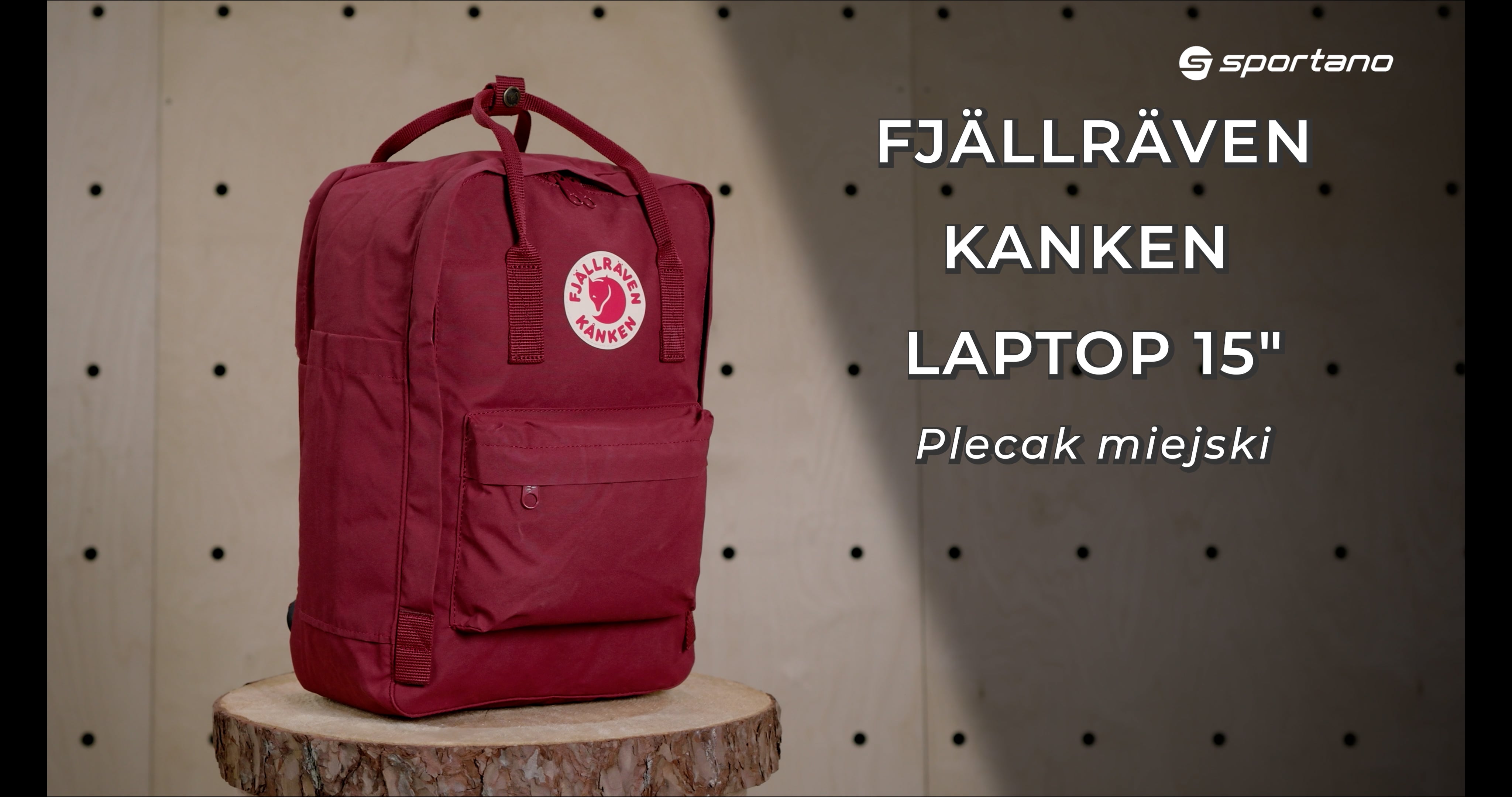 Fjällräven Kanken Laptop 15" туристическа раница 664 frost green F23524